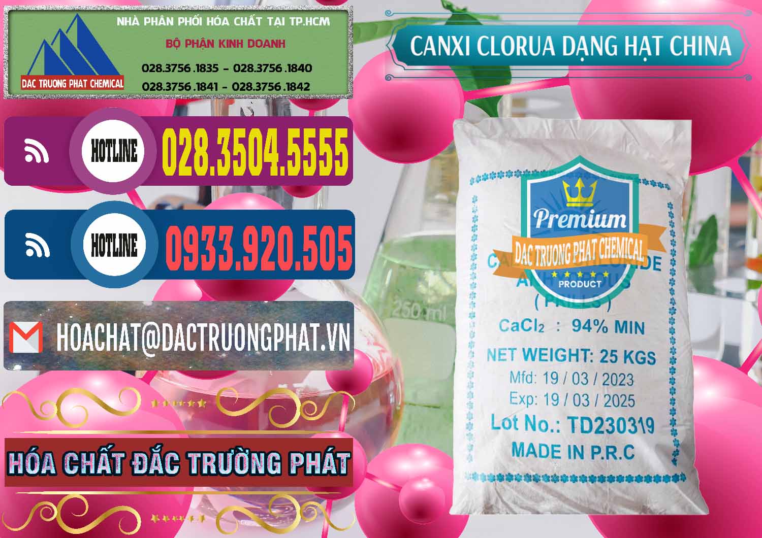 Cty cung ứng - bán CaCl2 – Canxi Clorua 94% Dạng Hạt Trung Quốc China - 0373 - Công ty chuyên nhập khẩu _ phân phối hóa chất tại TP.HCM - muabanhoachat.com.vn