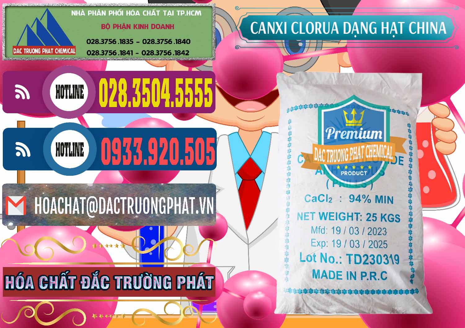 Đơn vị kinh doanh và bán CaCl2 – Canxi Clorua 94% Dạng Hạt Trung Quốc China - 0373 - Chuyên bán _ phân phối hóa chất tại TP.HCM - muabanhoachat.com.vn