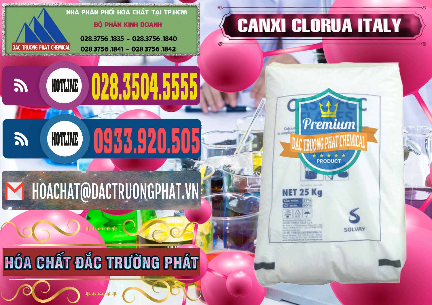 Công ty bán và phân phối CaCl2 – Canxi Clorua Food Grade Ý Italy - 0435 - Đơn vị chuyên nhập khẩu _ phân phối hóa chất tại TP.HCM - muabanhoachat.com.vn