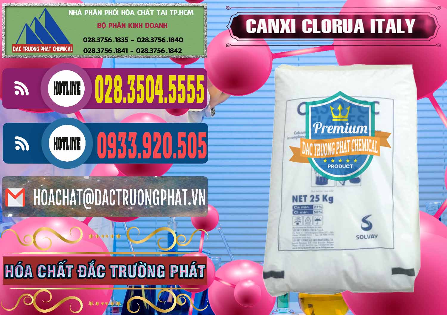Nơi kinh doanh ( bán ) CaCl2 – Canxi Clorua Food Grade Ý Italy - 0435 - Nơi nhập khẩu _ cung cấp hóa chất tại TP.HCM - muabanhoachat.com.vn