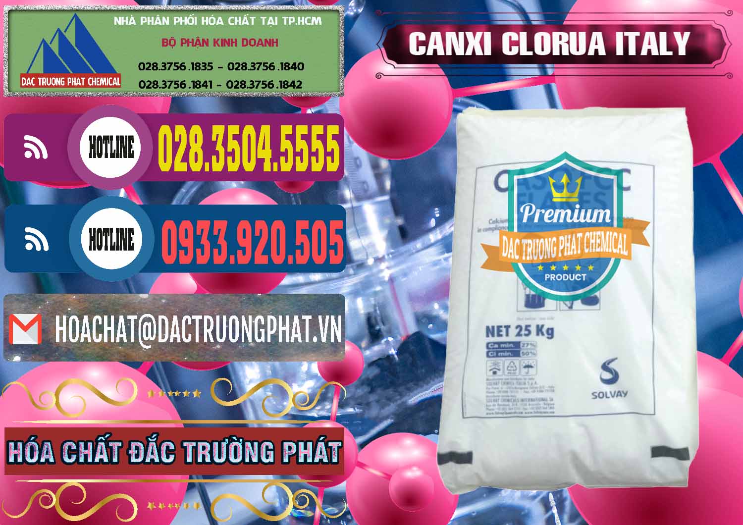 Công ty chuyên bán ( phân phối ) CaCl2 – Canxi Clorua Food Grade Ý Italy - 0435 - Chuyên phân phối và cung ứng hóa chất tại TP.HCM - muabanhoachat.com.vn