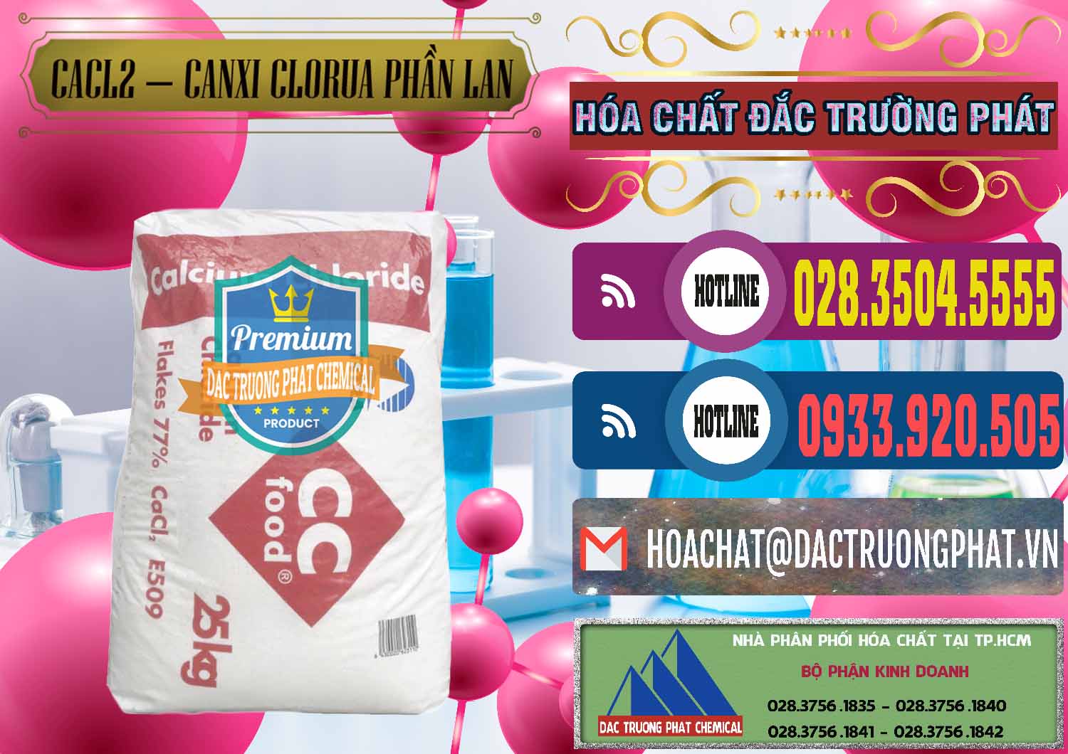 Cung ứng & bán CaCl2 – Canxi Clorua Dạng Vảy 77% Tetra Phần Lan Finland - 0353 - Nơi chuyên bán & phân phối hóa chất tại TP.HCM - muabanhoachat.com.vn