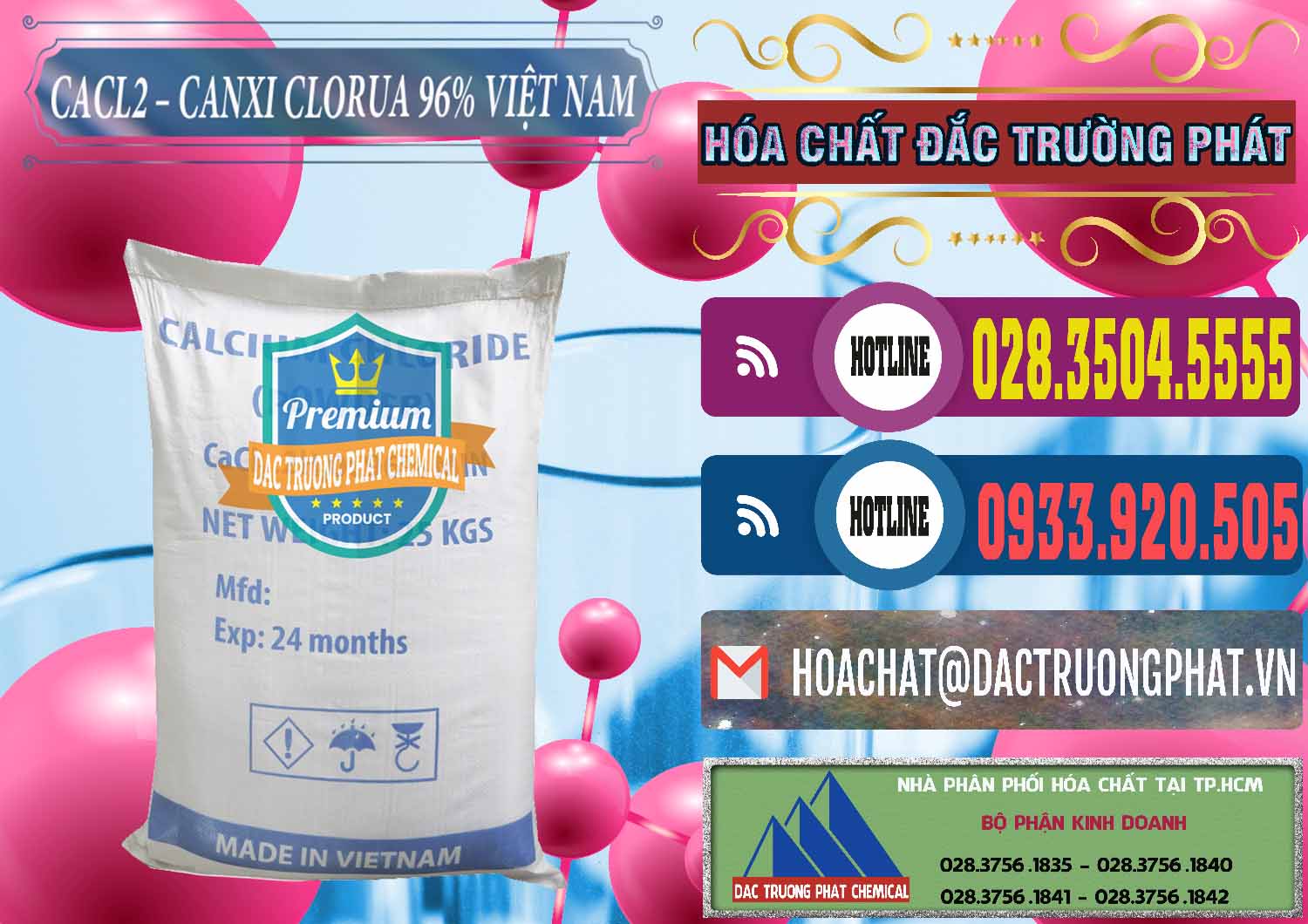 Nơi chuyên bán - cung cấp CaCl2 – Canxi Clorua 96% Việt Nam - 0236 - Đơn vị chuyên kinh doanh ( bán ) hóa chất tại TP.HCM - muabanhoachat.com.vn