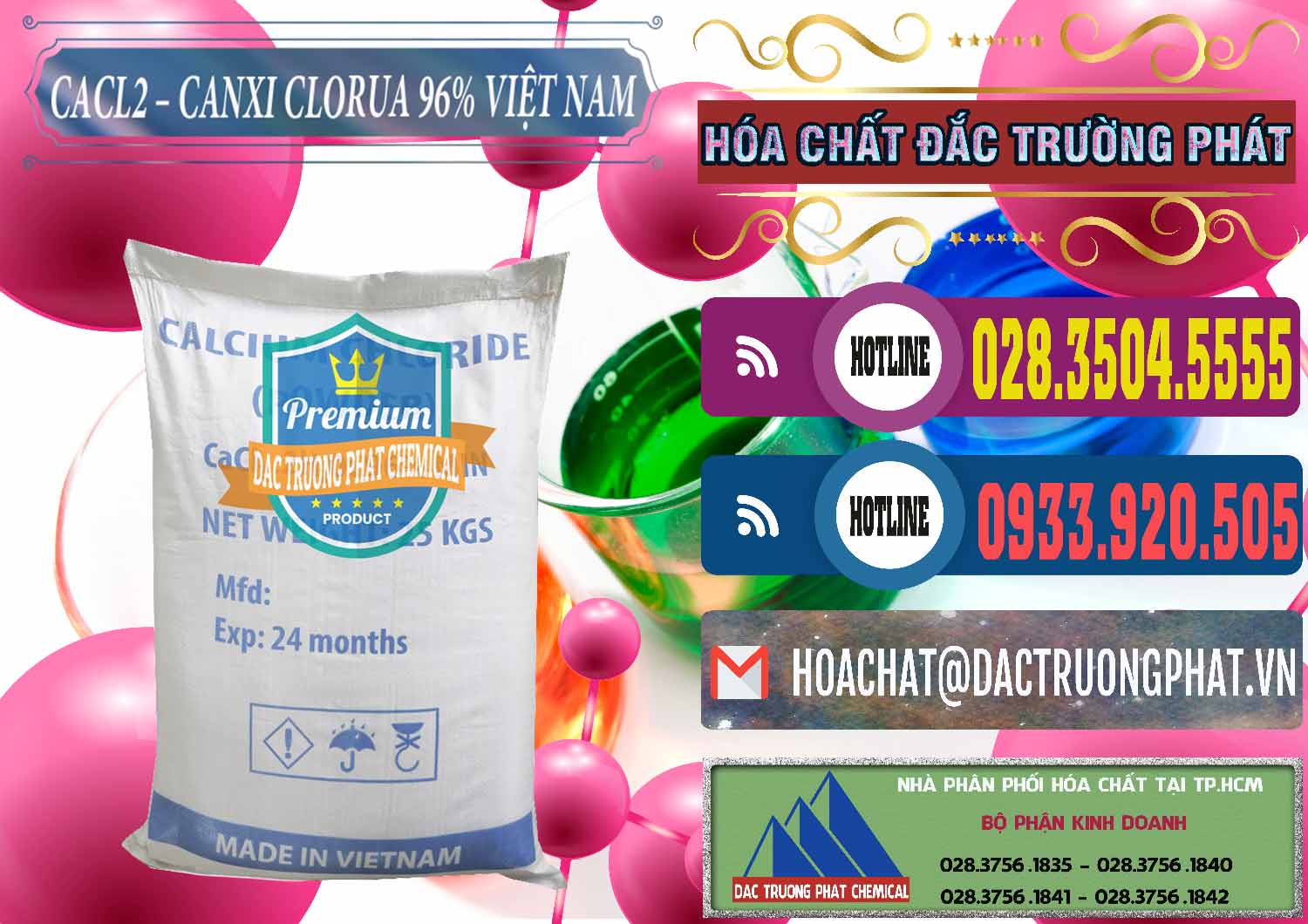 Cty chuyên kinh doanh & cung cấp CaCl2 – Canxi Clorua 96% Việt Nam - 0236 - Nơi chuyên cung ứng và bán hóa chất tại TP.HCM - muabanhoachat.com.vn