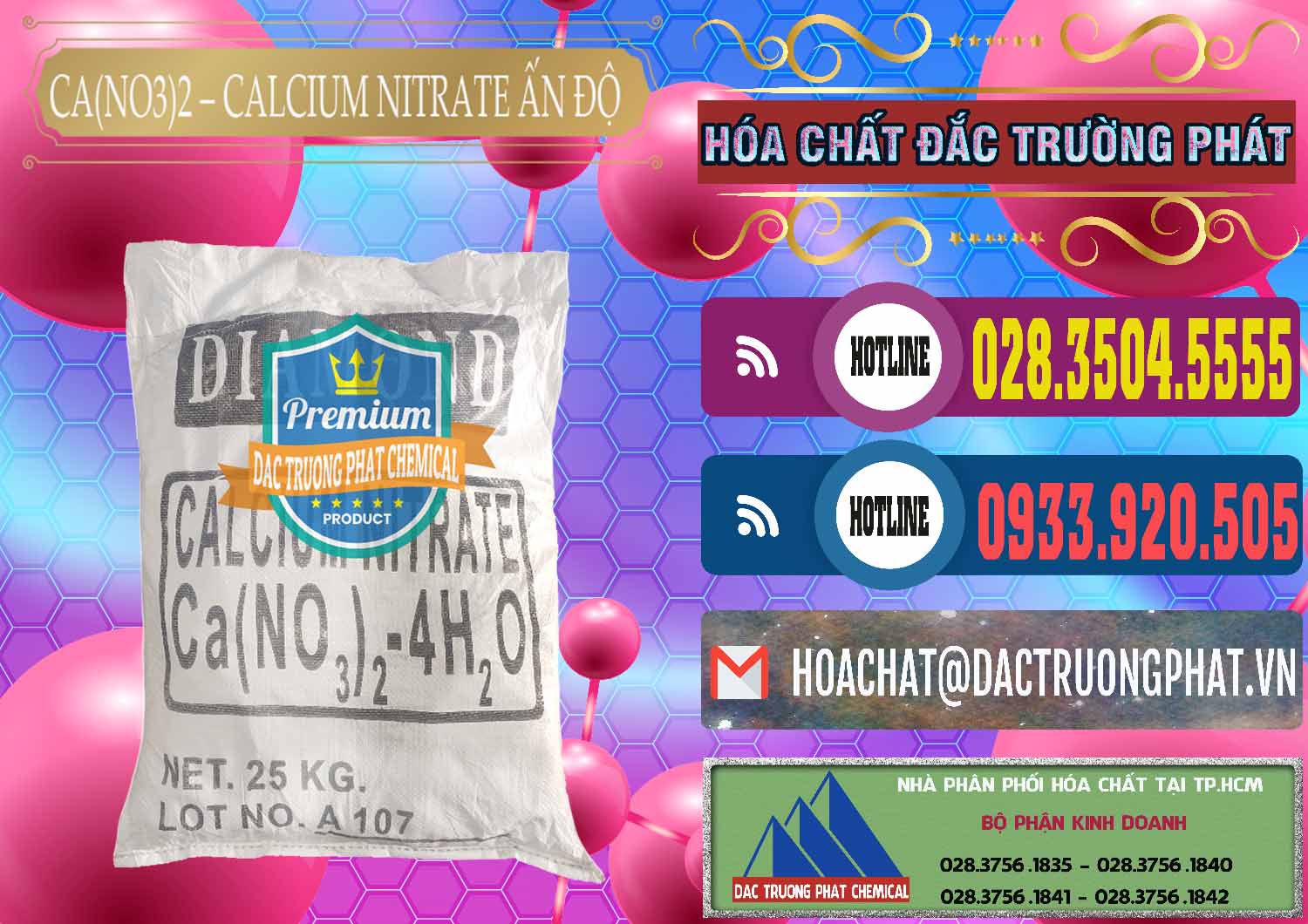 Cty cung ứng - bán CA(NO3)2 – Calcium Nitrate Ấn Độ India - 0038 - Chuyên cung cấp và kinh doanh hóa chất tại TP.HCM - muabanhoachat.com.vn
