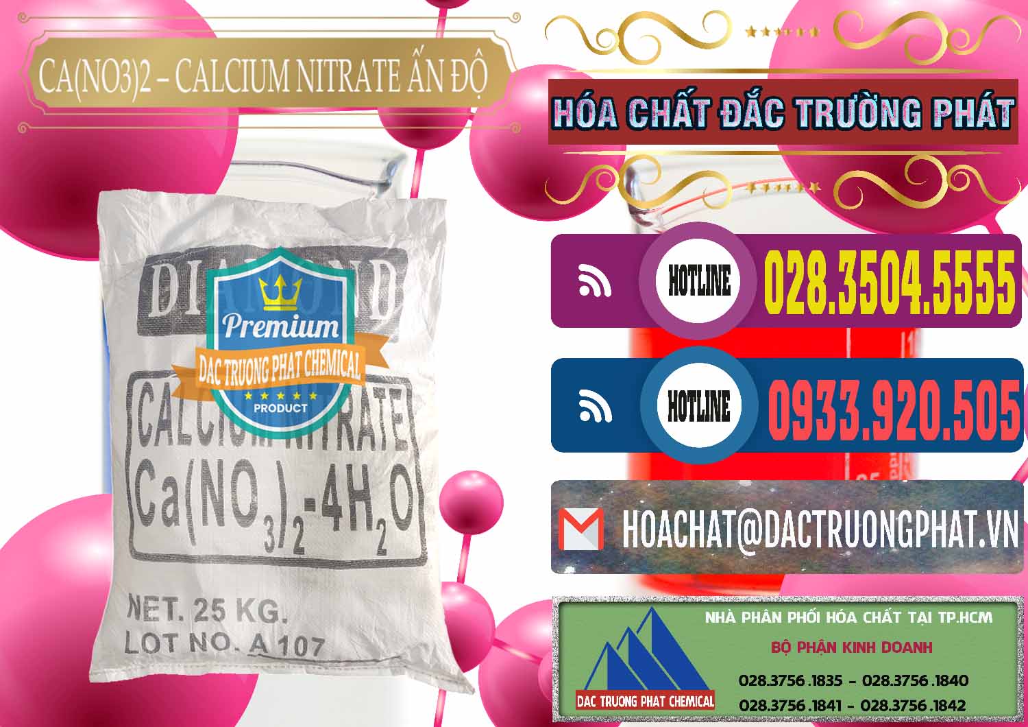 Đơn vị phân phối - bán CA(NO3)2 – Calcium Nitrate Ấn Độ India - 0038 - Đơn vị phân phối & bán hóa chất tại TP.HCM - muabanhoachat.com.vn