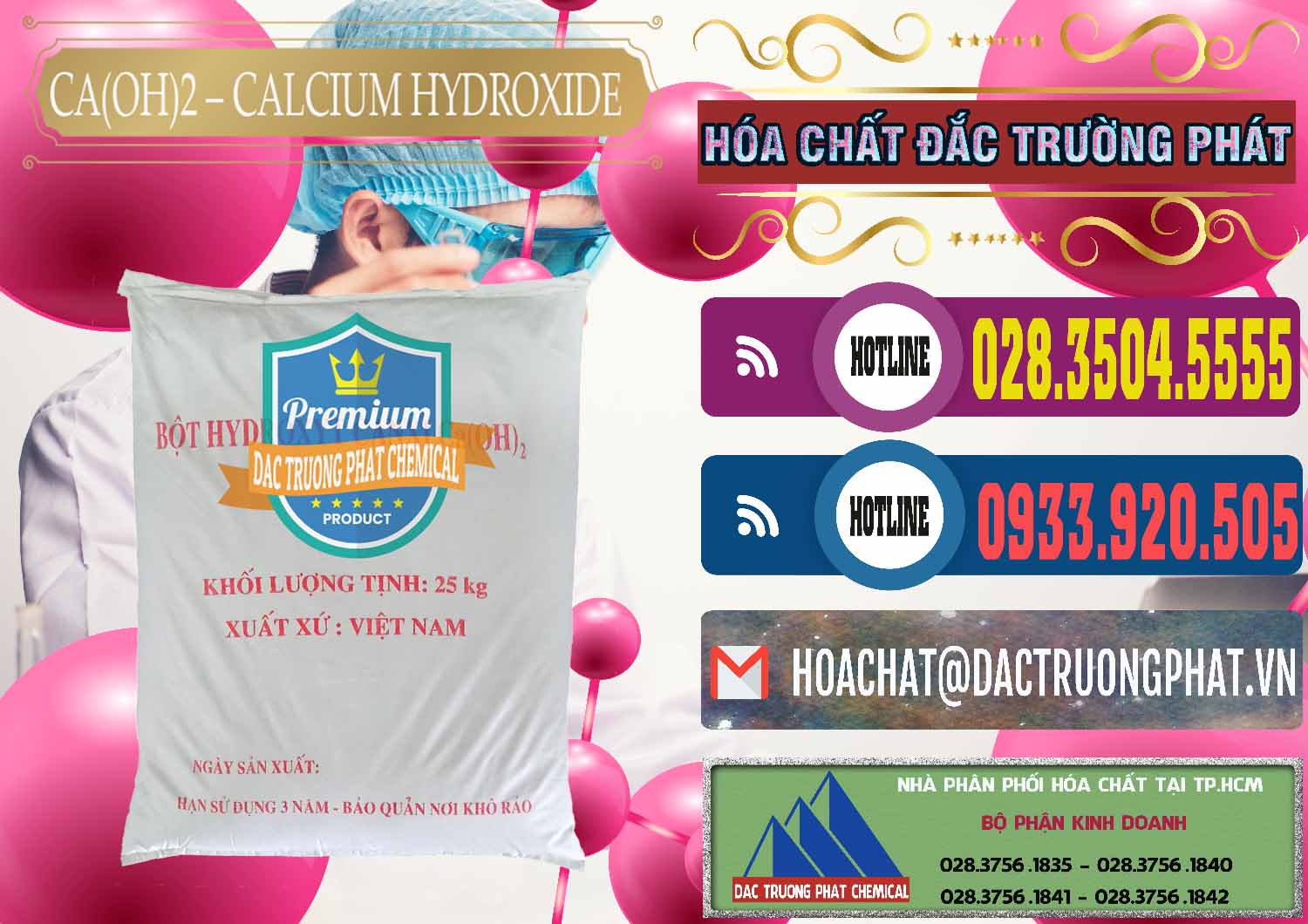 Đơn vị cung cấp _ bán Ca(OH)2 - Calcium Hydroxide Việt Nam - 0186 - Phân phối ( cung ứng ) hóa chất tại TP.HCM - muabanhoachat.com.vn