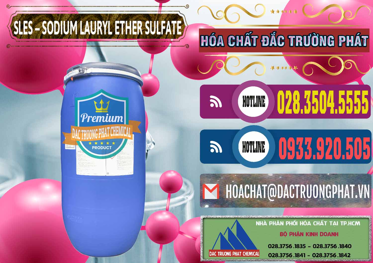 Nơi chuyên bán và cung cấp Chất Tạo Bọt Sles - Sodium Lauryl Ether Sulphate Kao Indonesia - 0046 - Nơi phân phối _ cung cấp hóa chất tại TP.HCM - muabanhoachat.com.vn