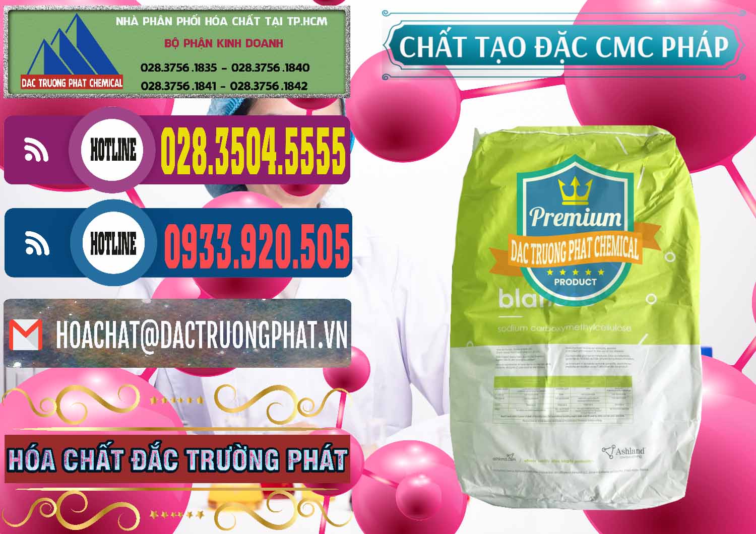 Đơn vị bán - cung ứng Chất Tạo Đặc CMC - Carboxyl Methyl Cellulose Pháp France - 0394 - Chuyên bán và cung cấp hóa chất tại TP.HCM - muabanhoachat.com.vn