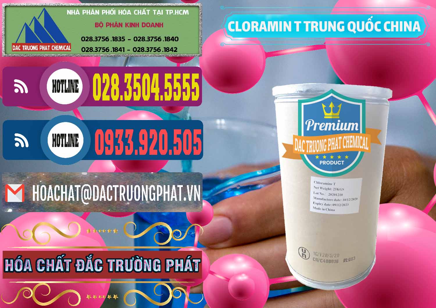 Công ty bán ( cung ứng ) Cloramin T Khử Trùng, Diệt Khuẩn Trung Quốc China - 0301 - Nhà cung cấp và kinh doanh hóa chất tại TP.HCM - muabanhoachat.com.vn