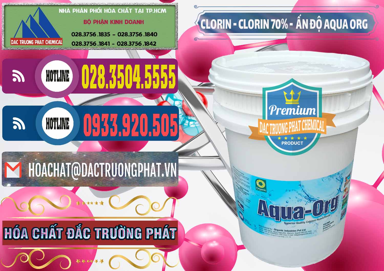 Đơn vị chuyên nhập khẩu và bán Chlorine – Clorin Ấn Độ Aqua ORG Organic India - 0051 - Nơi cung ứng - phân phối hóa chất tại TP.HCM - muabanhoachat.com.vn