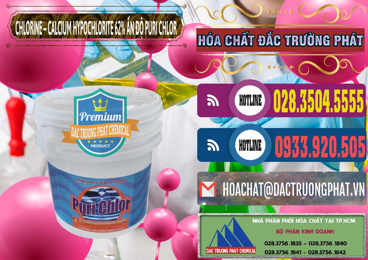 Cty cung ứng và bán Chlorine – Clorin 62% Puri Chlo Ấn Độ India - 0052 - Nhà nhập khẩu _ cung cấp hóa chất tại TP.HCM - muabanhoachat.com.vn