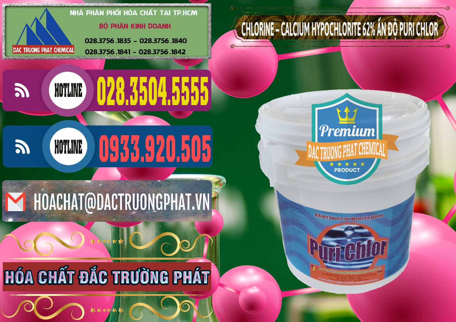 Chuyên cung ứng ( bán ) Chlorine – Clorin 62% Puri Chlo Ấn Độ India - 0052 - Nhà nhập khẩu và cung cấp hóa chất tại TP.HCM - muabanhoachat.com.vn