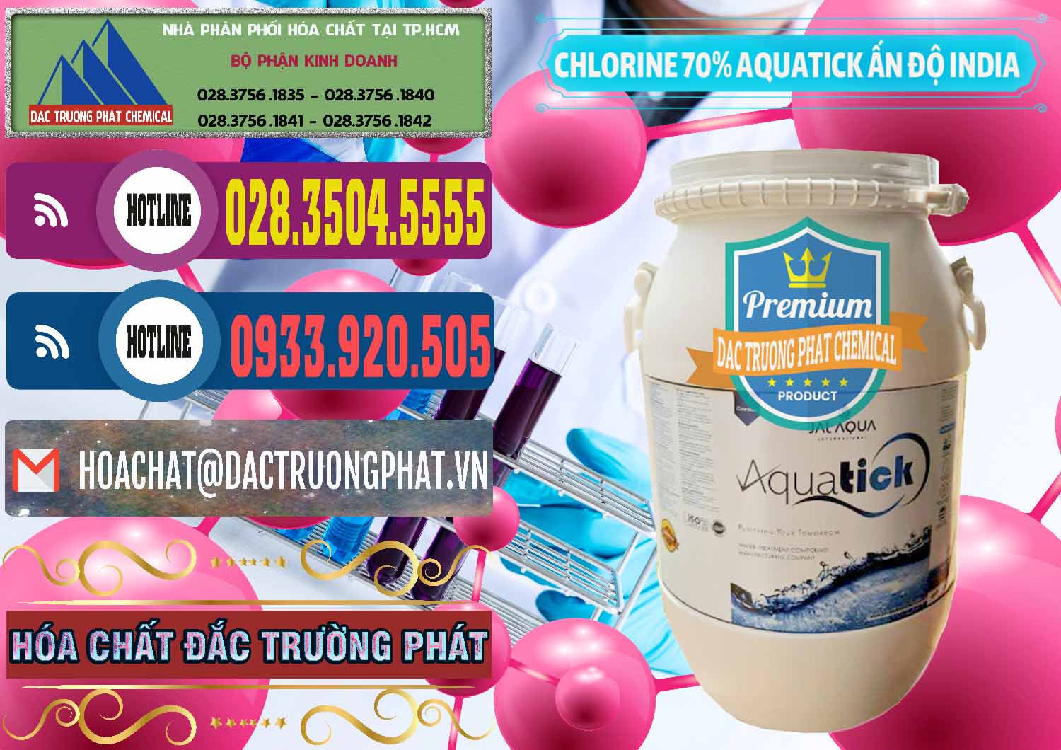 Đơn vị bán _ cung ứng Chlorine – Clorin 70% Aquatick Jal Aqua Ấn Độ India - 0215 - Đơn vị cung cấp ( phân phối ) hóa chất tại TP.HCM - muabanhoachat.com.vn