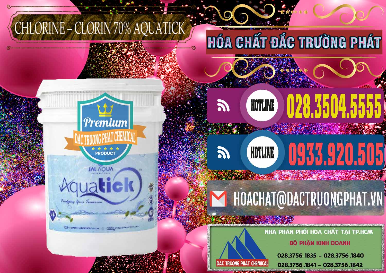 Cty chuyên cung cấp và bán Chlorine – Clorin 70% Aquatick Thùng Cao Jal Aqua Ấn Độ India - 0237 - Chuyên nhập khẩu ( cung cấp ) hóa chất tại TP.HCM - muabanhoachat.com.vn