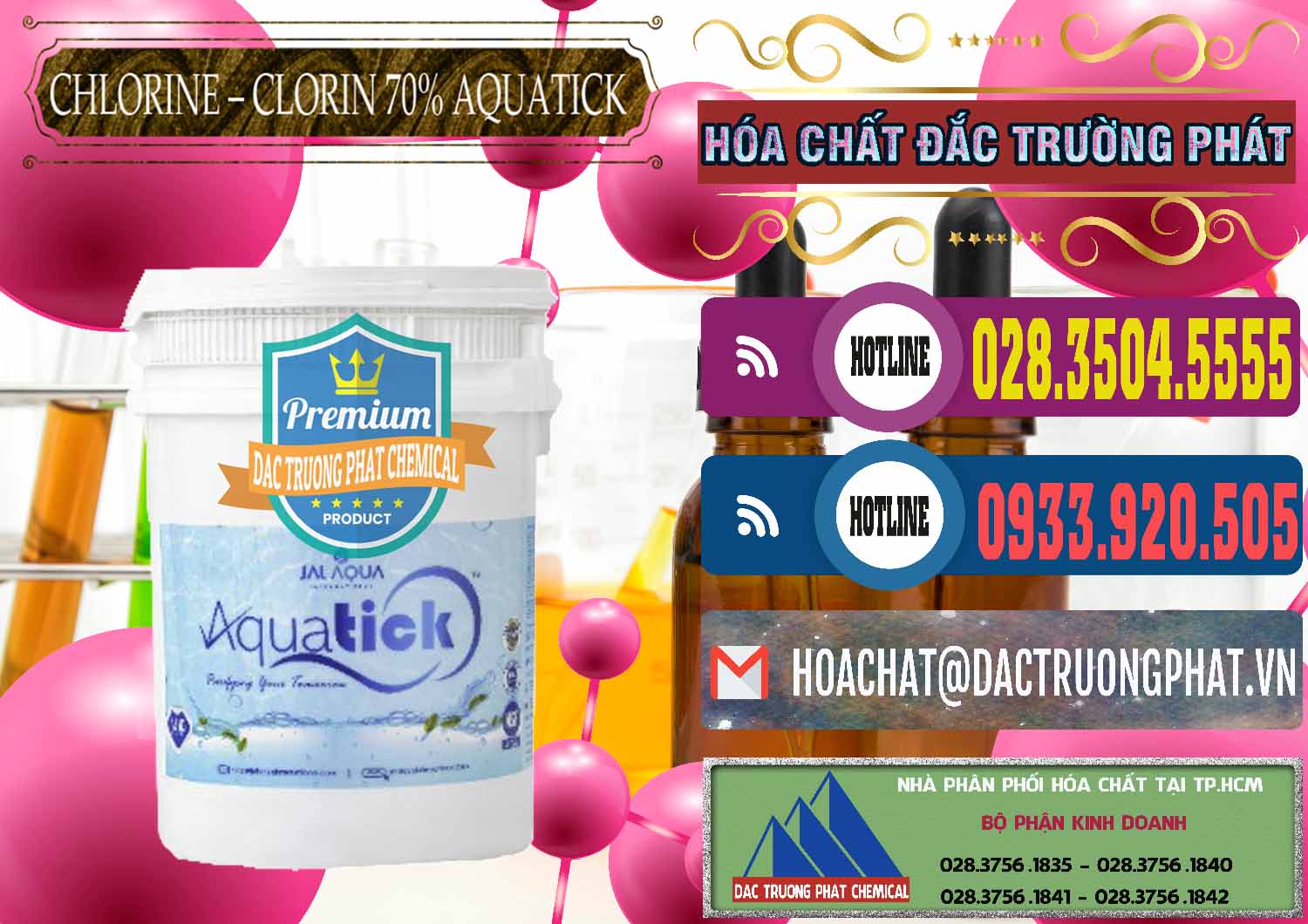 Đơn vị bán ( phân phối ) Chlorine – Clorin 70% Aquatick Thùng Cao Jal Aqua Ấn Độ India - 0237 - Chuyên cung cấp _ nhập khẩu hóa chất tại TP.HCM - muabanhoachat.com.vn