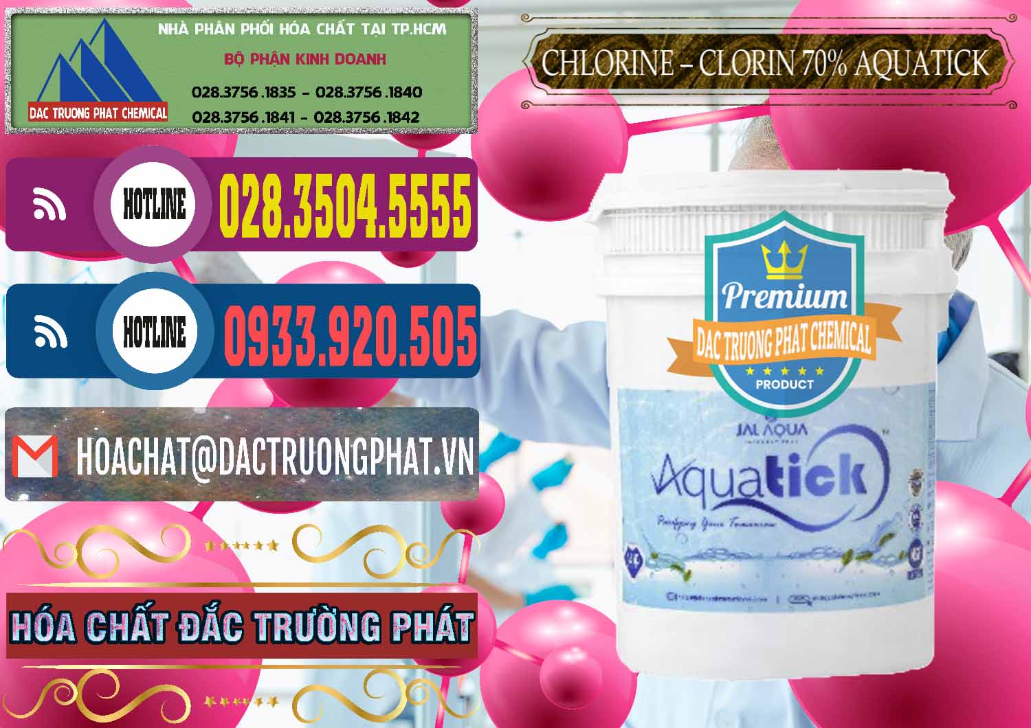 Công ty cung cấp và bán Chlorine – Clorin 70% Aquatick Thùng Cao Jal Aqua Ấn Độ India - 0237 - Đơn vị nhập khẩu ( phân phối ) hóa chất tại TP.HCM - muabanhoachat.com.vn