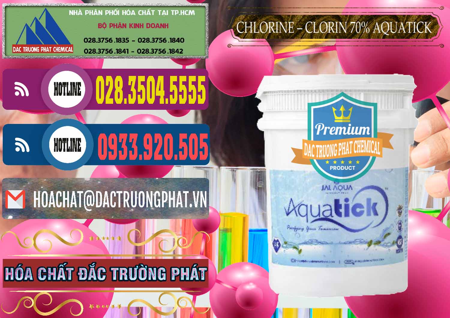 Công ty bán - phân phối Chlorine – Clorin 70% Aquatick Thùng Cao Jal Aqua Ấn Độ India - 0237 - Cty phân phối & kinh doanh hóa chất tại TP.HCM - muabanhoachat.com.vn