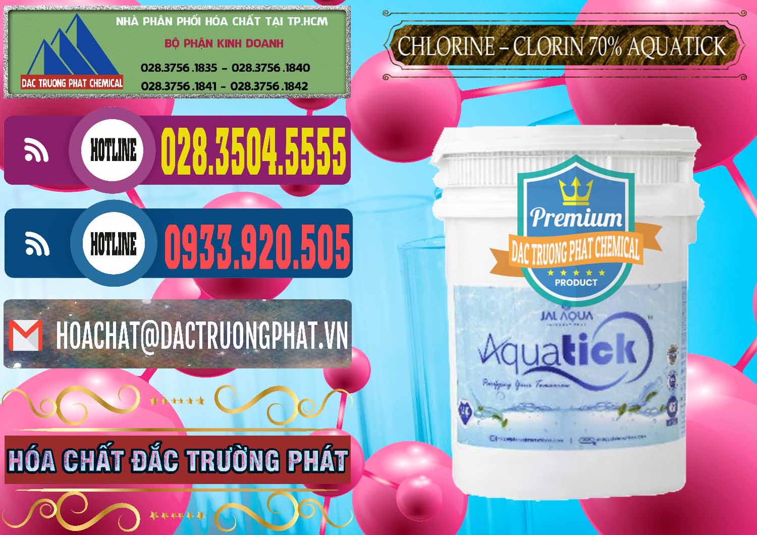 Đơn vị chuyên cung cấp - bán Chlorine – Clorin 70% Aquatick Thùng Cao Jal Aqua Ấn Độ India - 0237 - Cty chuyên nhập khẩu & cung cấp hóa chất tại TP.HCM - muabanhoachat.com.vn