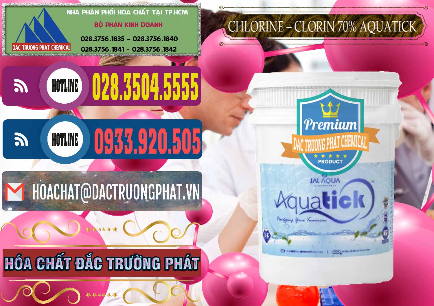 Nơi phân phối - bán Chlorine – Clorin 70% Aquatick Thùng Cao Jal Aqua Ấn Độ India - 0237 - Nơi chuyên kinh doanh _ cung cấp hóa chất tại TP.HCM - muabanhoachat.com.vn