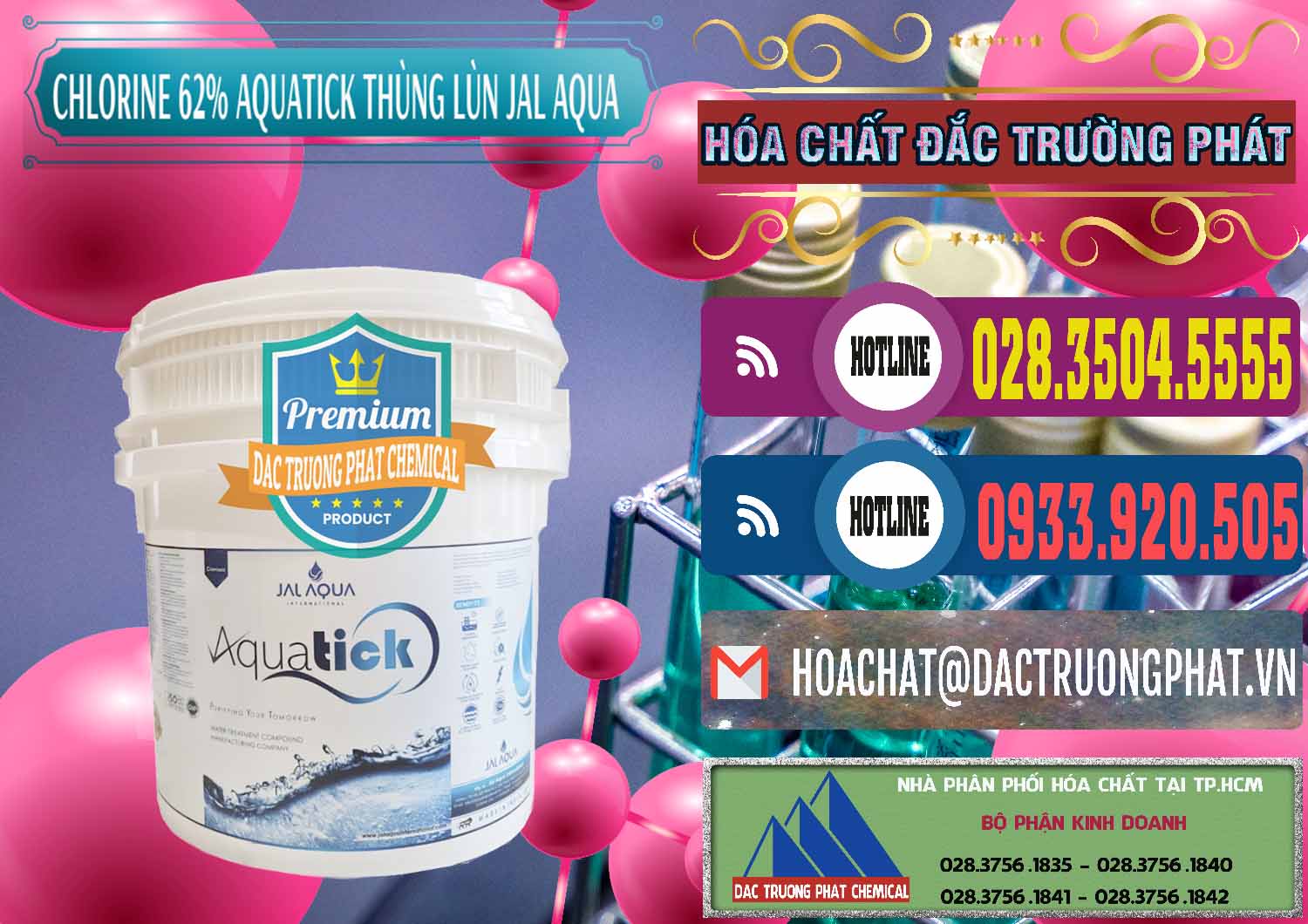 Công ty chuyên bán _ phân phối Chlorine – Clorin 62% Aquatick Thùng Lùn Jal Aqua Ấn Độ India - 0238 - Đơn vị nhập khẩu và phân phối hóa chất tại TP.HCM - muabanhoachat.com.vn
