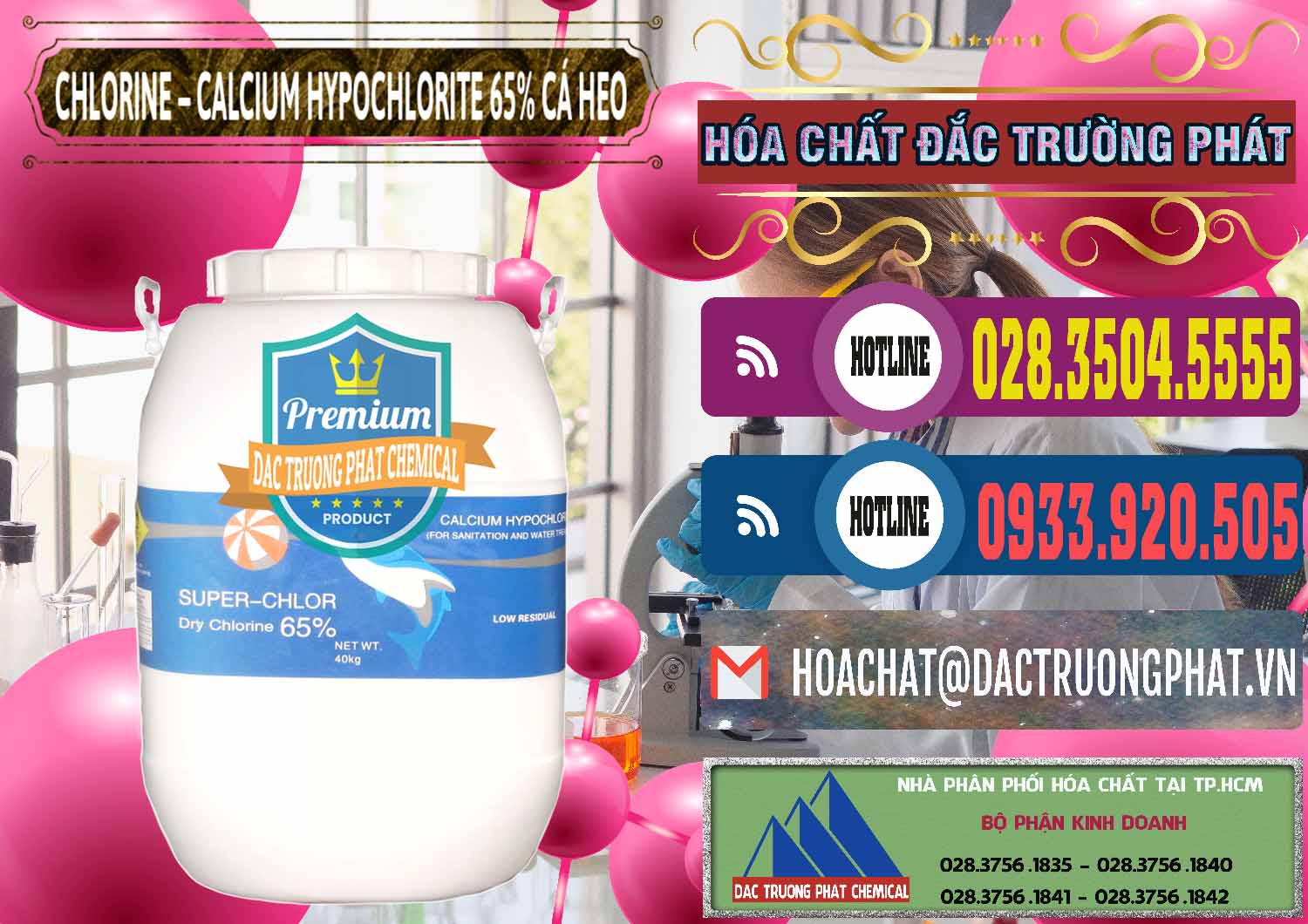 Đơn vị chuyên bán & cung ứng Clorin - Chlorine Cá Heo 65% Trung Quốc China - 0053 - Công ty chuyên cung cấp _ kinh doanh hóa chất tại TP.HCM - muabanhoachat.com.vn