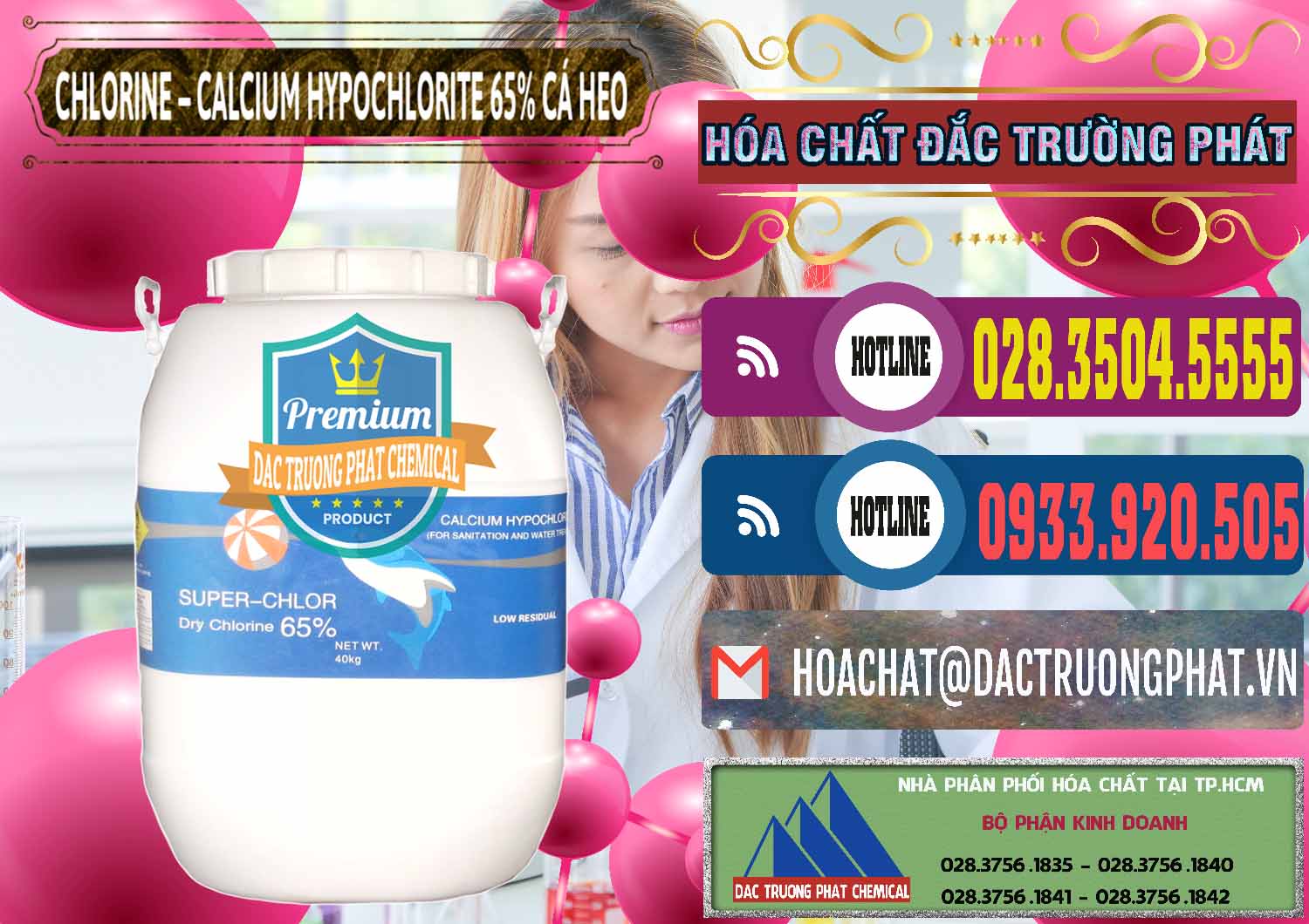 Đơn vị bán và cung cấp Clorin - Chlorine Cá Heo 65% Trung Quốc China - 0053 - Công ty cung cấp & bán hóa chất tại TP.HCM - muabanhoachat.com.vn