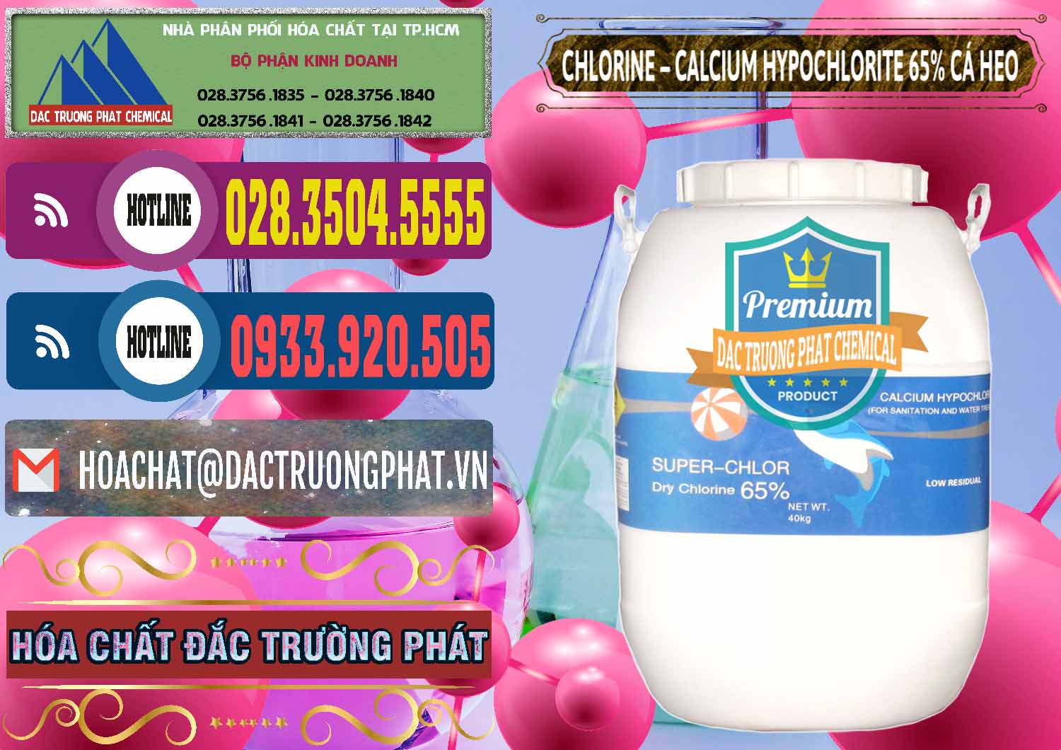 Nơi chuyên bán ( cung ứng ) Clorin - Chlorine Cá Heo 65% Trung Quốc China - 0053 - Cty chuyên cung cấp _ kinh doanh hóa chất tại TP.HCM - muabanhoachat.com.vn