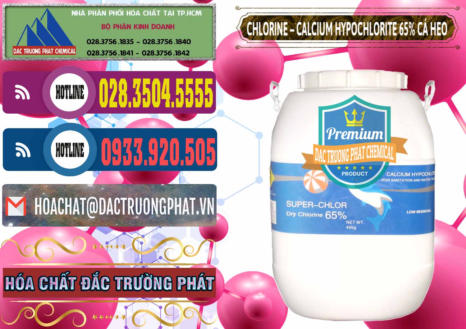 Chuyên phân phối và bán Clorin - Chlorine Cá Heo 65% Trung Quốc China - 0053 - Cung cấp & phân phối hóa chất tại TP.HCM - muabanhoachat.com.vn