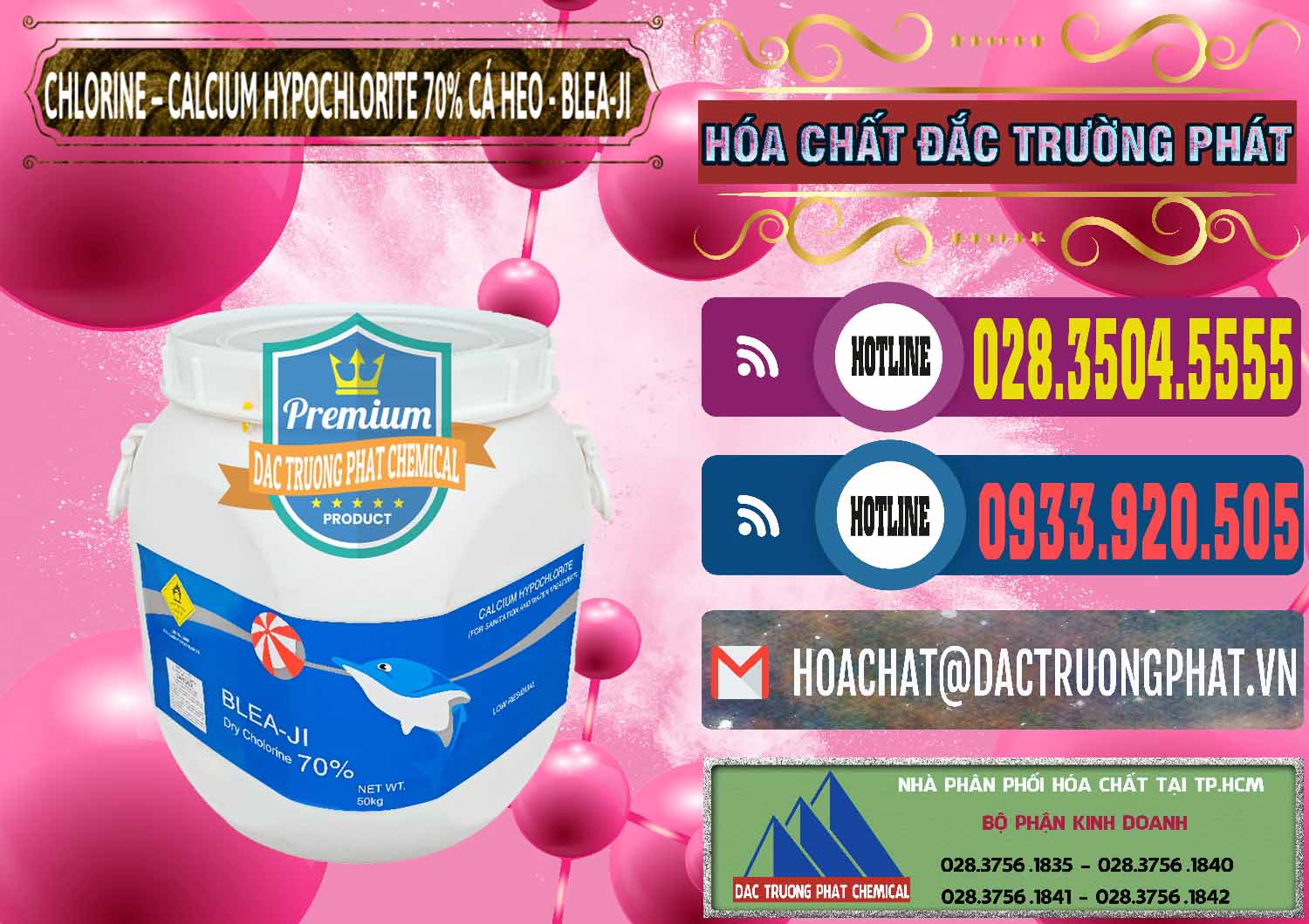 Cung ứng & bán Clorin - Chlorine Cá Heo 70% Blea-Ji Trung Quốc China - 0056 - Chuyên phân phối & bán hóa chất tại TP.HCM - muabanhoachat.com.vn