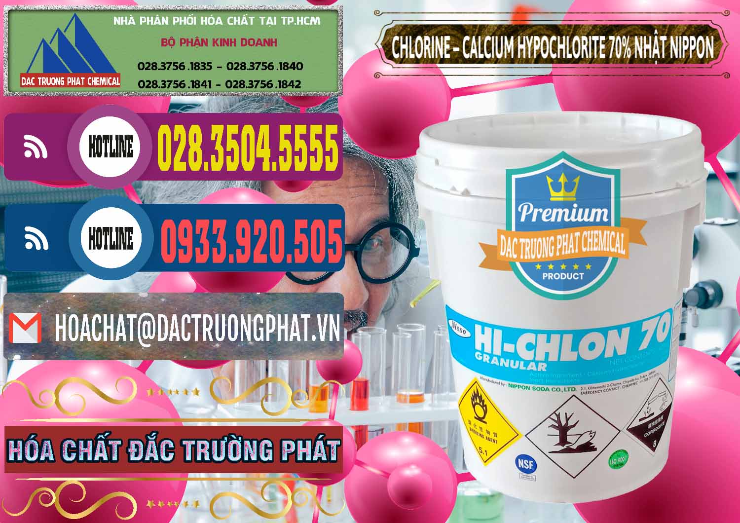 Cty kinh doanh _ bán Clorin – Chlorine 70% Nippon Soda Nhật Bản Japan - 0055 - Đơn vị chuyên kinh doanh - cung cấp hóa chất tại TP.HCM - muabanhoachat.com.vn