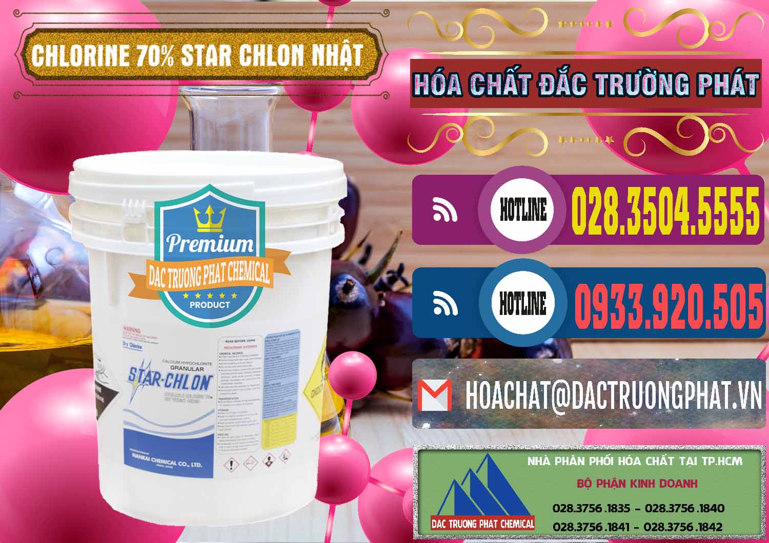 Nơi chuyên kinh doanh và bán Clorin – Chlorine 70% Star Chlon Nhật Bản Japan - 0243 - Cty cung cấp _ phân phối hóa chất tại TP.HCM - muabanhoachat.com.vn