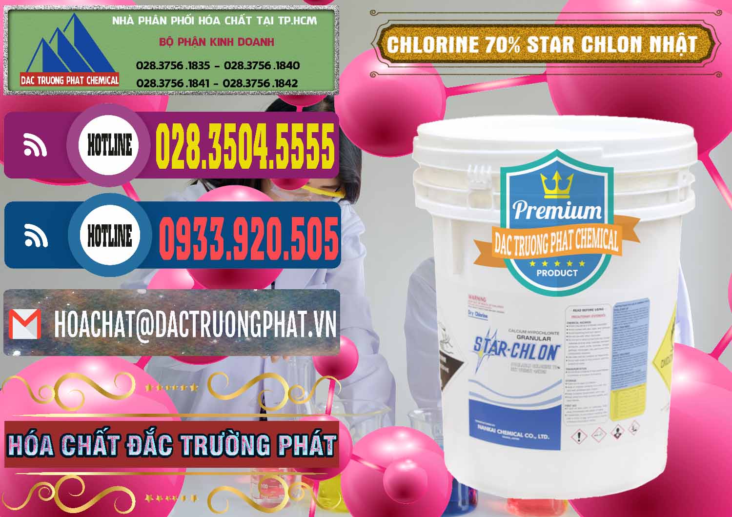 Nhà cung cấp & bán Clorin – Chlorine 70% Star Chlon Nhật Bản Japan - 0243 - Chuyên cung ứng _ phân phối hóa chất tại TP.HCM - muabanhoachat.com.vn