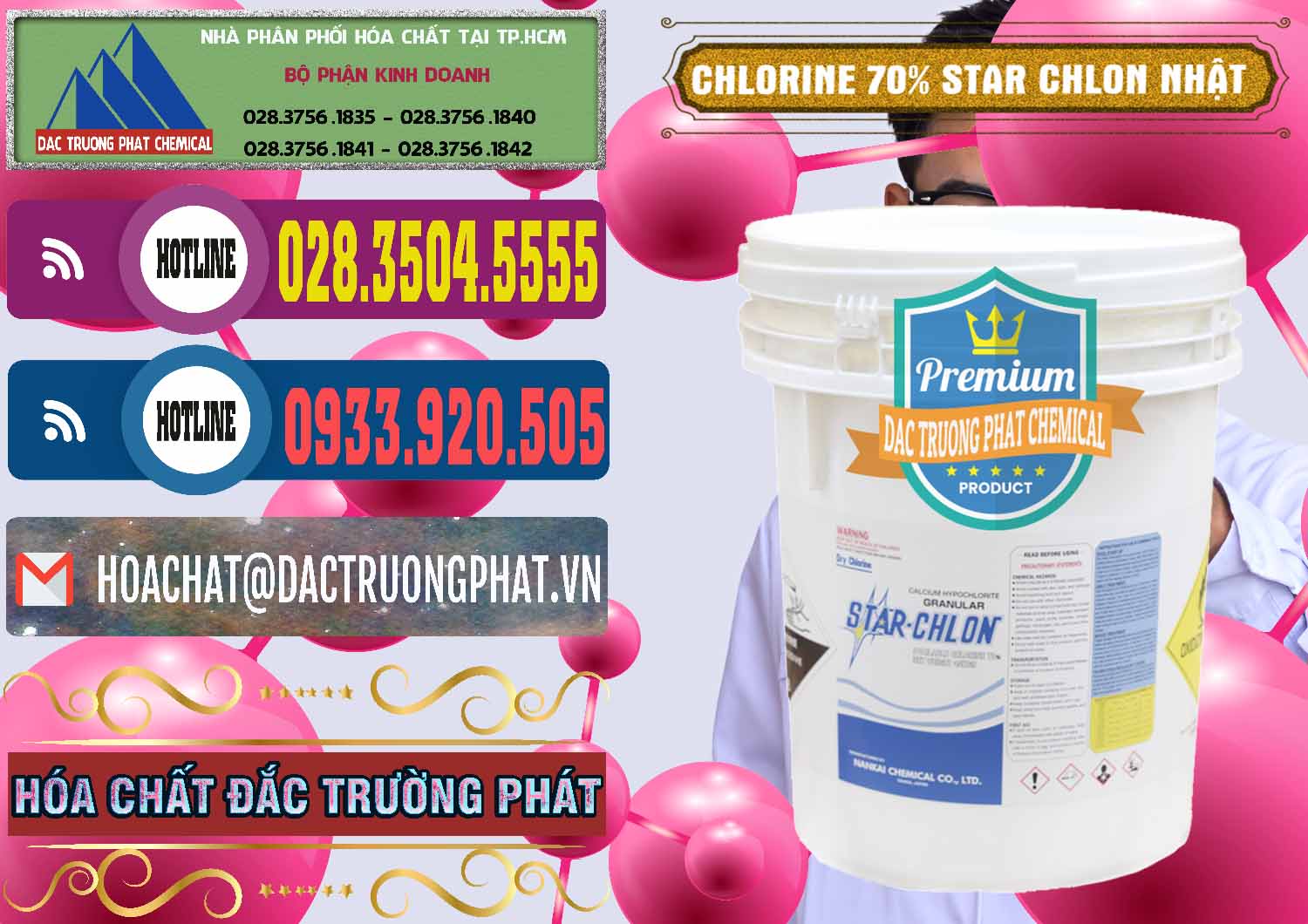 Đơn vị chuyên cung cấp _ bán Clorin – Chlorine 70% Star Chlon Nhật Bản Japan - 0243 - Cty chuyên kinh doanh ( cung cấp ) hóa chất tại TP.HCM - muabanhoachat.com.vn