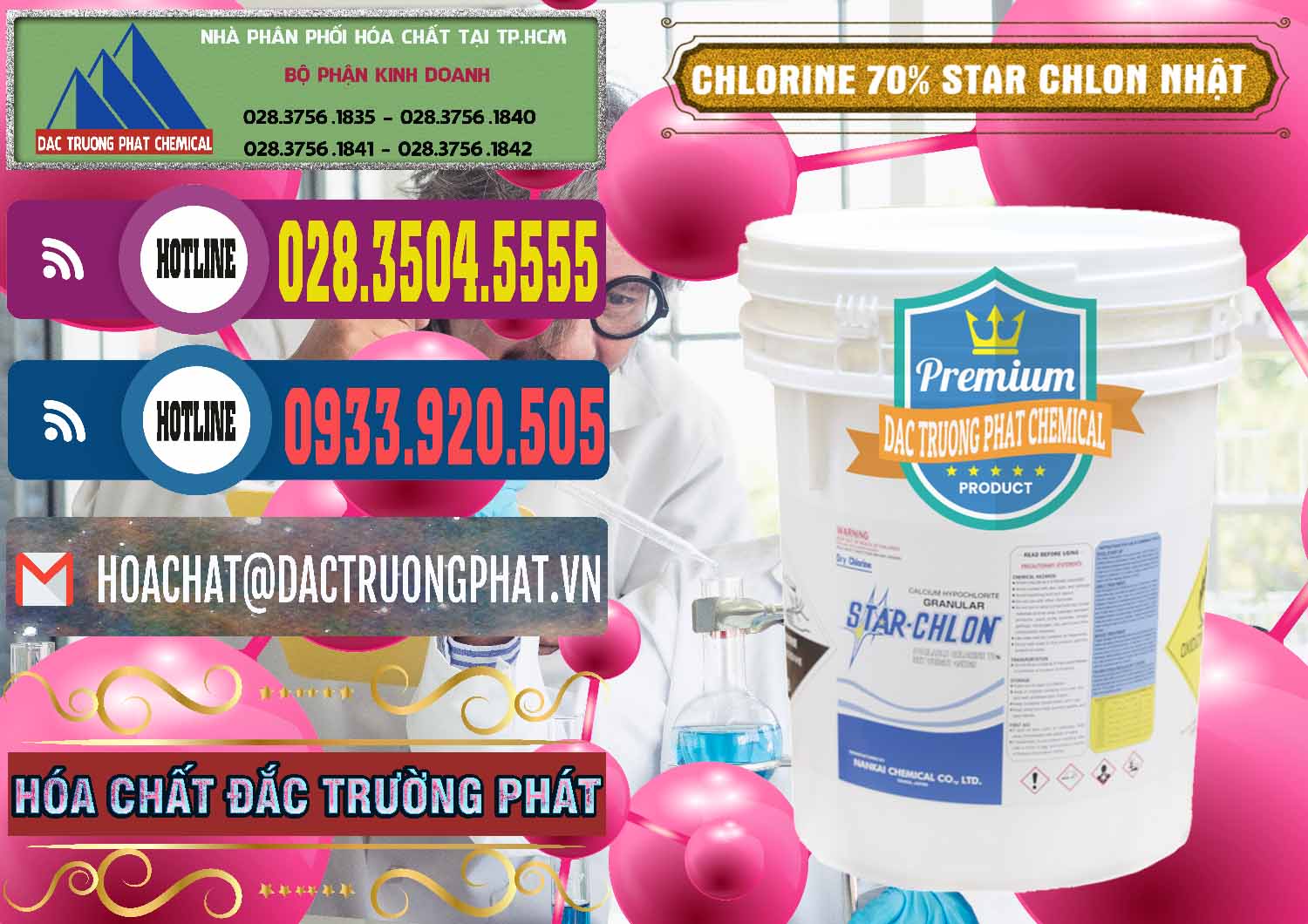 Đơn vị chuyên cung cấp & bán Clorin – Chlorine 70% Star Chlon Nhật Bản Japan - 0243 - Công ty chuyên nhập khẩu và phân phối hóa chất tại TP.HCM - muabanhoachat.com.vn