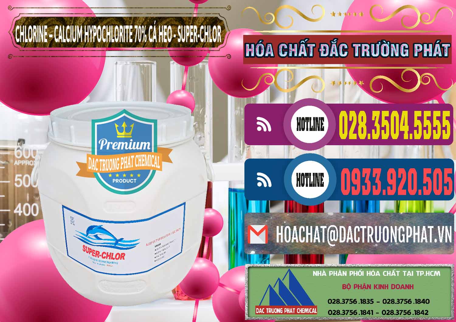 Công ty chuyên kinh doanh ( bán ) Clorin - Chlorine Cá Heo 70% Super Chlor Trung Quốc China - 0058 - Công ty chuyên phân phối & nhập khẩu hóa chất tại TP.HCM - muabanhoachat.com.vn