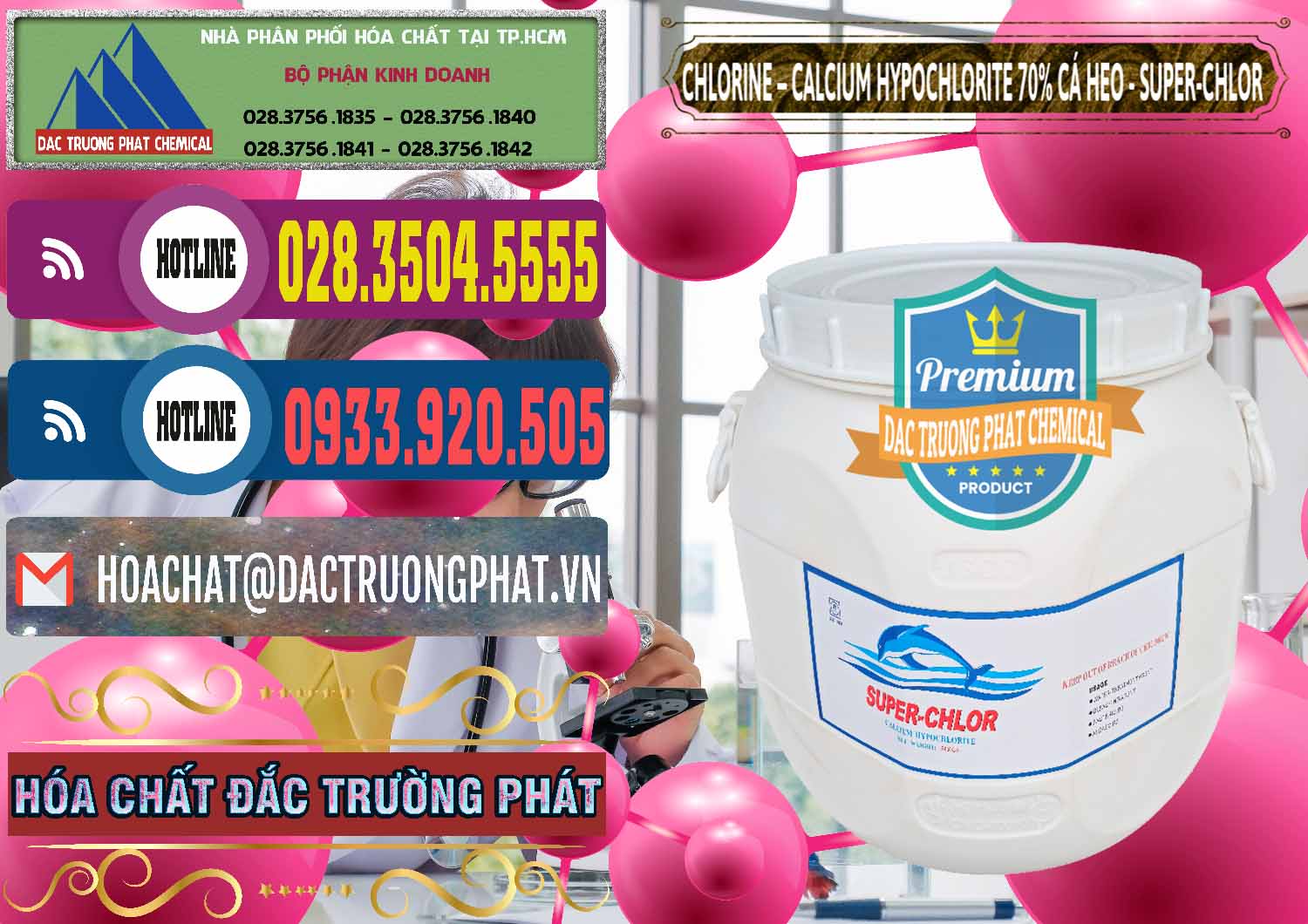 Nơi chuyên bán & cung cấp Clorin - Chlorine Cá Heo 70% Super Chlor Trung Quốc China - 0058 - Nơi chuyên phân phối _ nhập khẩu hóa chất tại TP.HCM - muabanhoachat.com.vn
