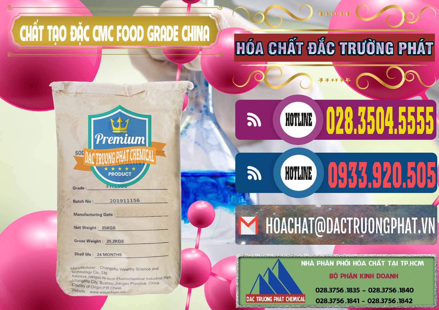 Công ty phân phối và bán Chất Tạo Đặc CMC Wealthy Food Grade Trung Quốc China - 0426 - Đơn vị chuyên phân phối & bán hóa chất tại TP.HCM - muabanhoachat.com.vn