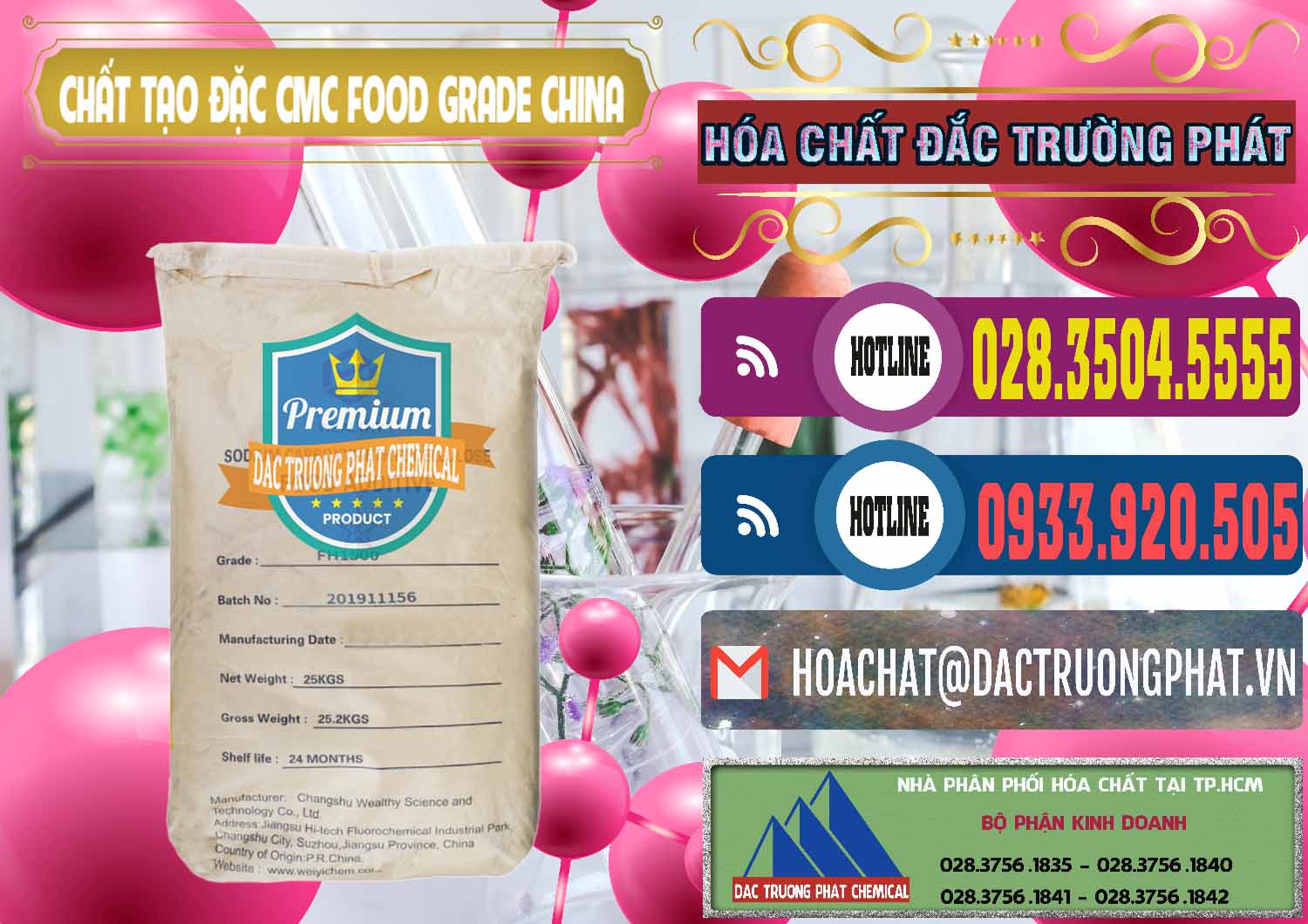 Công ty chuyên nhập khẩu _ bán Chất Tạo Đặc CMC Wealthy Food Grade Trung Quốc China - 0426 - Phân phối ( cung cấp ) hóa chất tại TP.HCM - muabanhoachat.com.vn