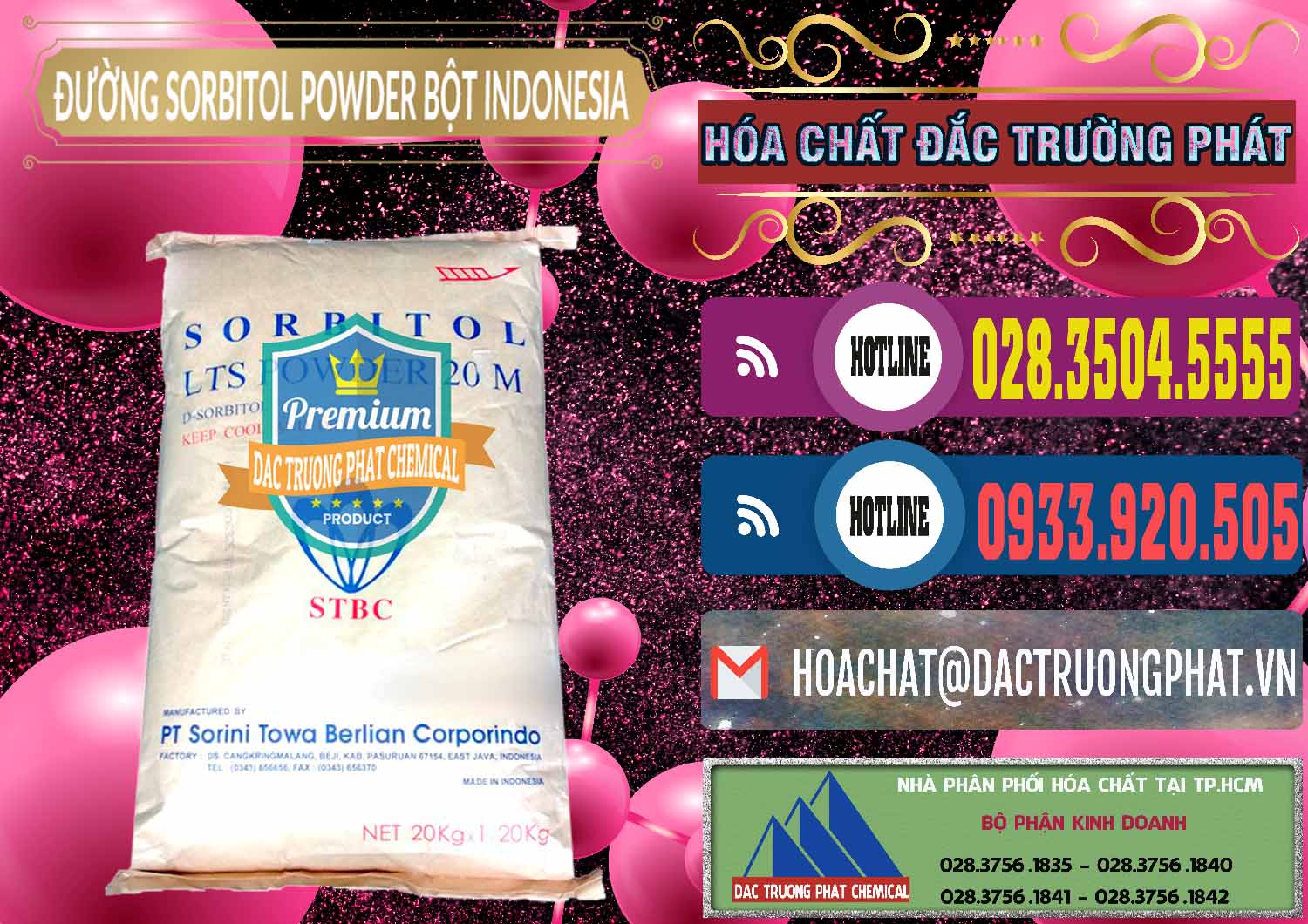 Đơn vị cung cấp ( bán ) D-Sorbitol Bột - C6H14O6 Food Grade Indonesia - 0320 - Nhập khẩu - cung cấp hóa chất tại TP.HCM - muabanhoachat.com.vn