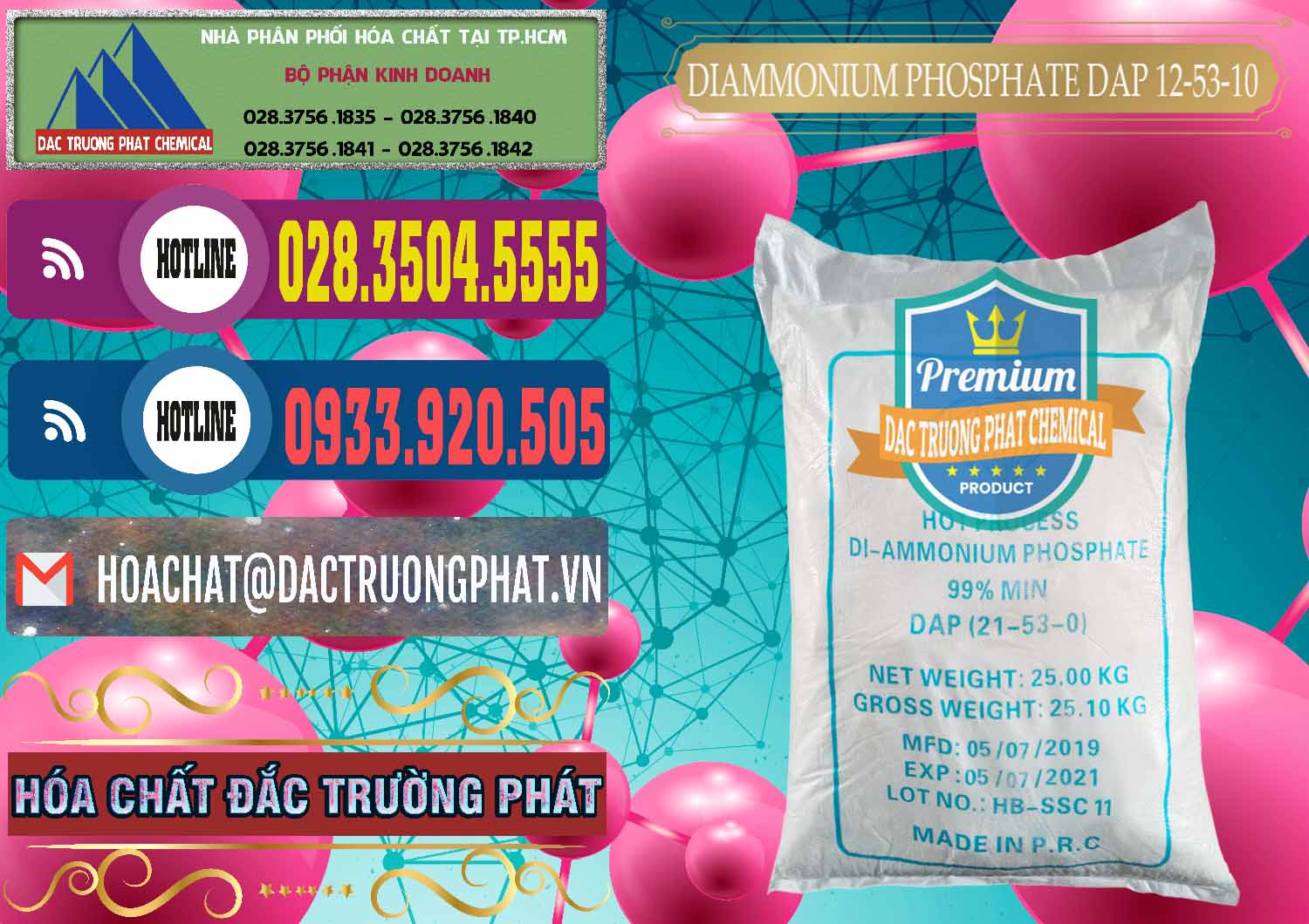Cty bán _ phân phối DAP - Diammonium Phosphate Trung Quốc China - 0319 - Cty chuyên nhập khẩu & cung cấp hóa chất tại TP.HCM - muabanhoachat.com.vn