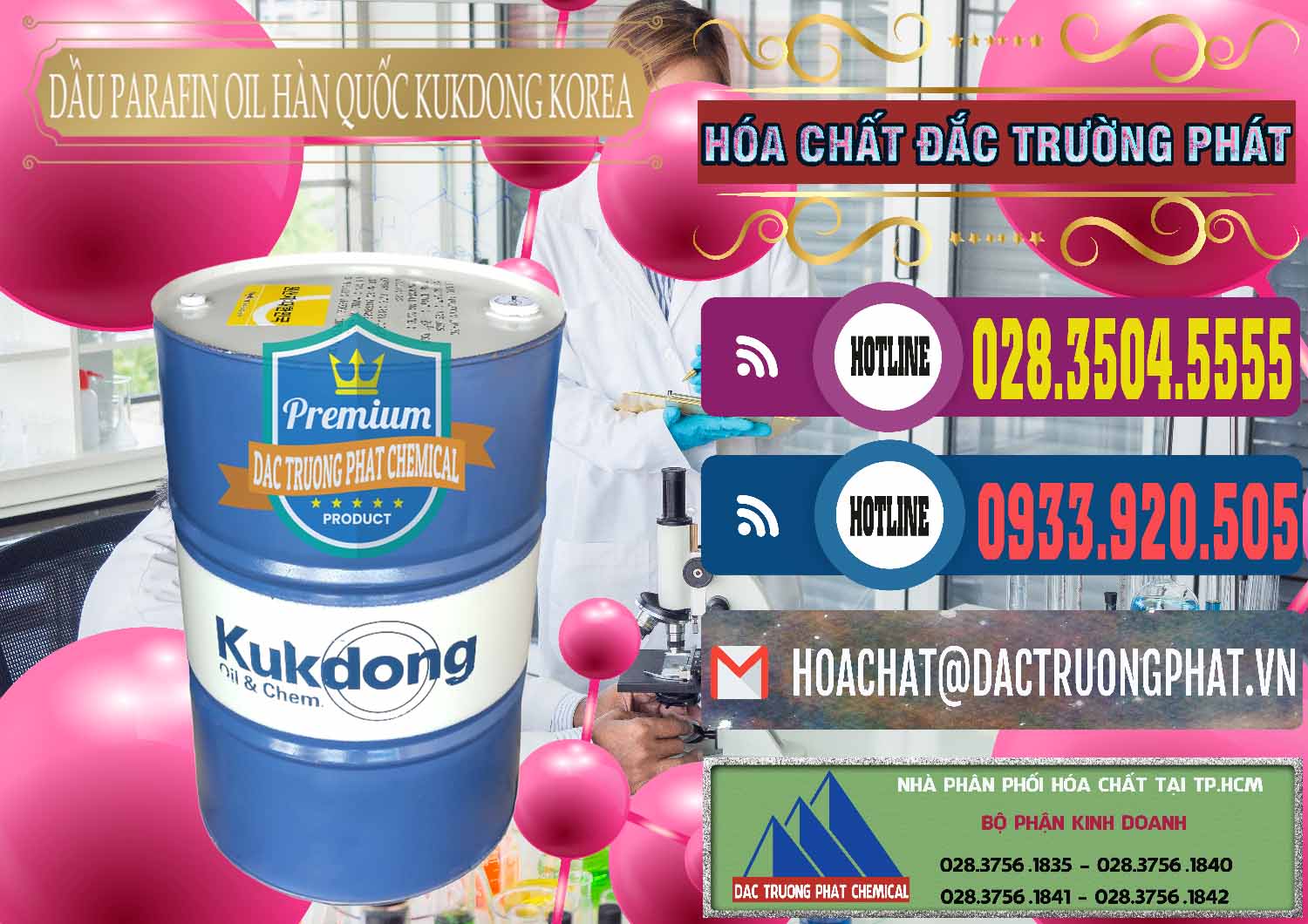 Bán & phân phối Dầu Parafin Oil Hàn Quốc Korea Kukdong - 0060 - Đơn vị chuyên phân phối ( bán ) hóa chất tại TP.HCM - muabanhoachat.com.vn