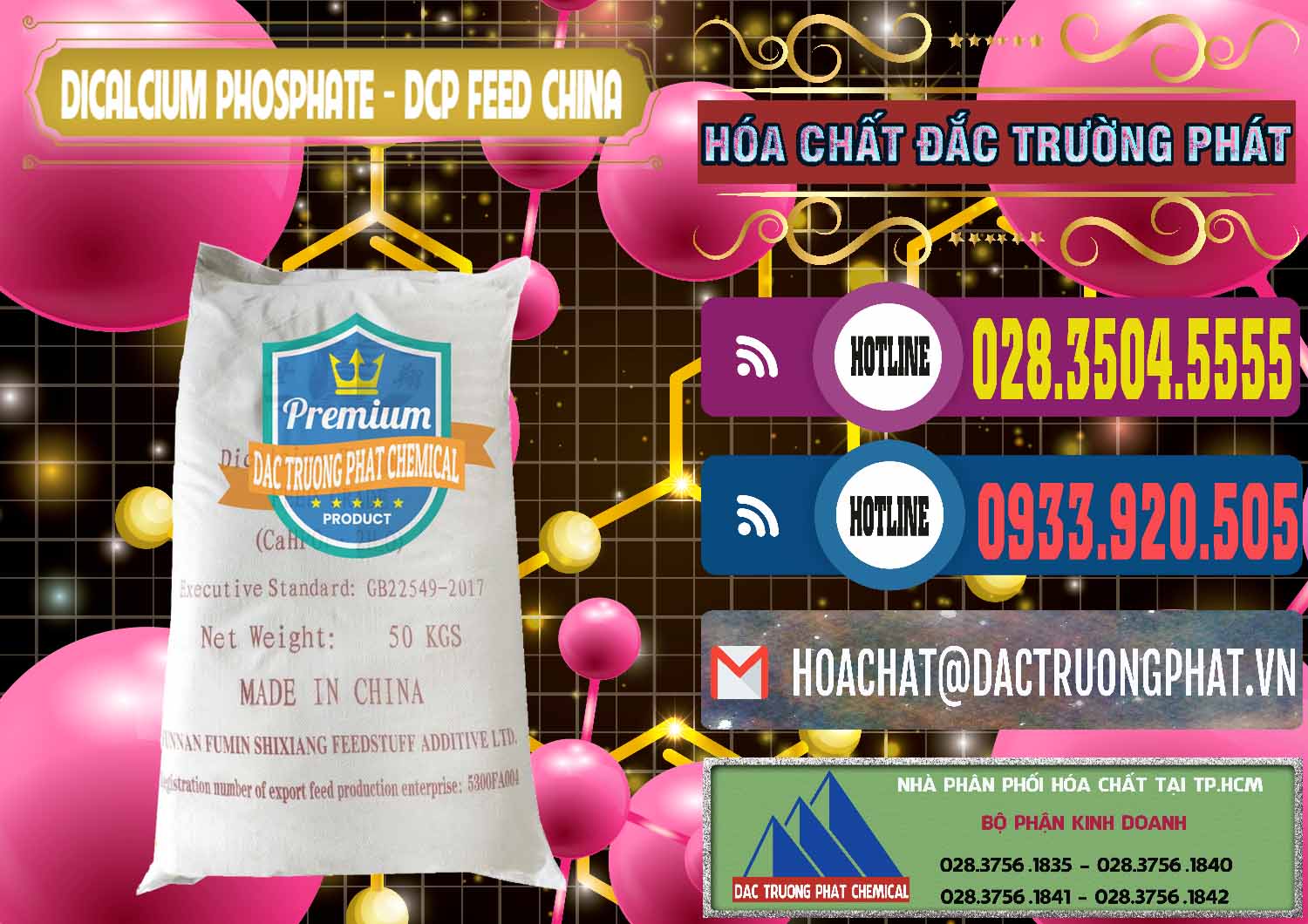Công ty bán _ phân phối Dicalcium Phosphate - DCP Feed Grade Trung Quốc China - 0296 - Cty kinh doanh & cung cấp hóa chất tại TP.HCM - muabanhoachat.com.vn