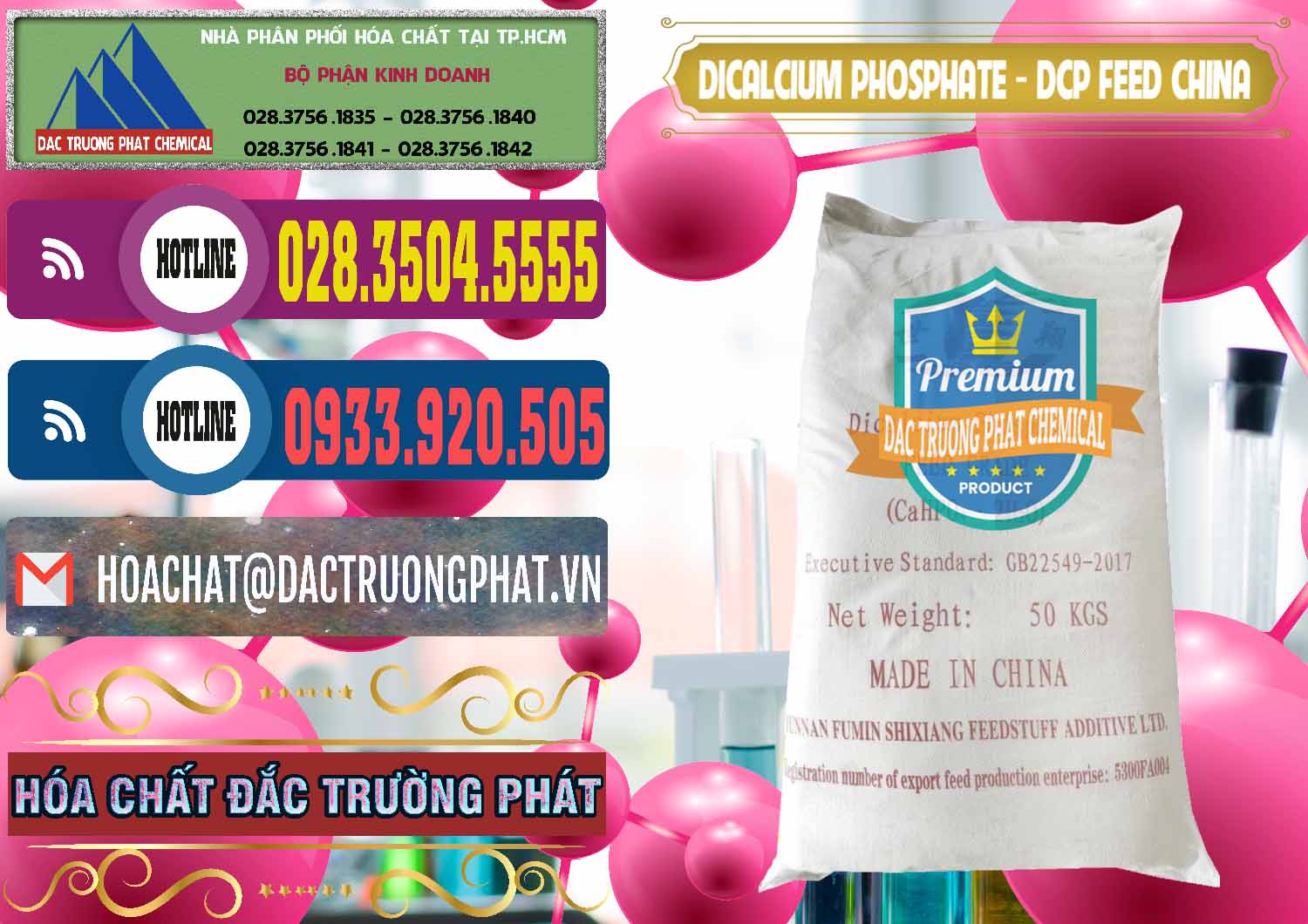 Cty cung ứng ( bán ) Dicalcium Phosphate - DCP Feed Grade Trung Quốc China - 0296 - Nơi phân phối & bán hóa chất tại TP.HCM - muabanhoachat.com.vn