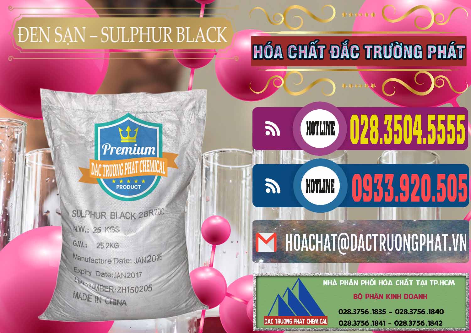 Công ty kinh doanh - bán Đen Sạn – Sulphur Black Trung Quốc China - 0062 - Bán ( cung cấp ) hóa chất tại TP.HCM - muabanhoachat.com.vn