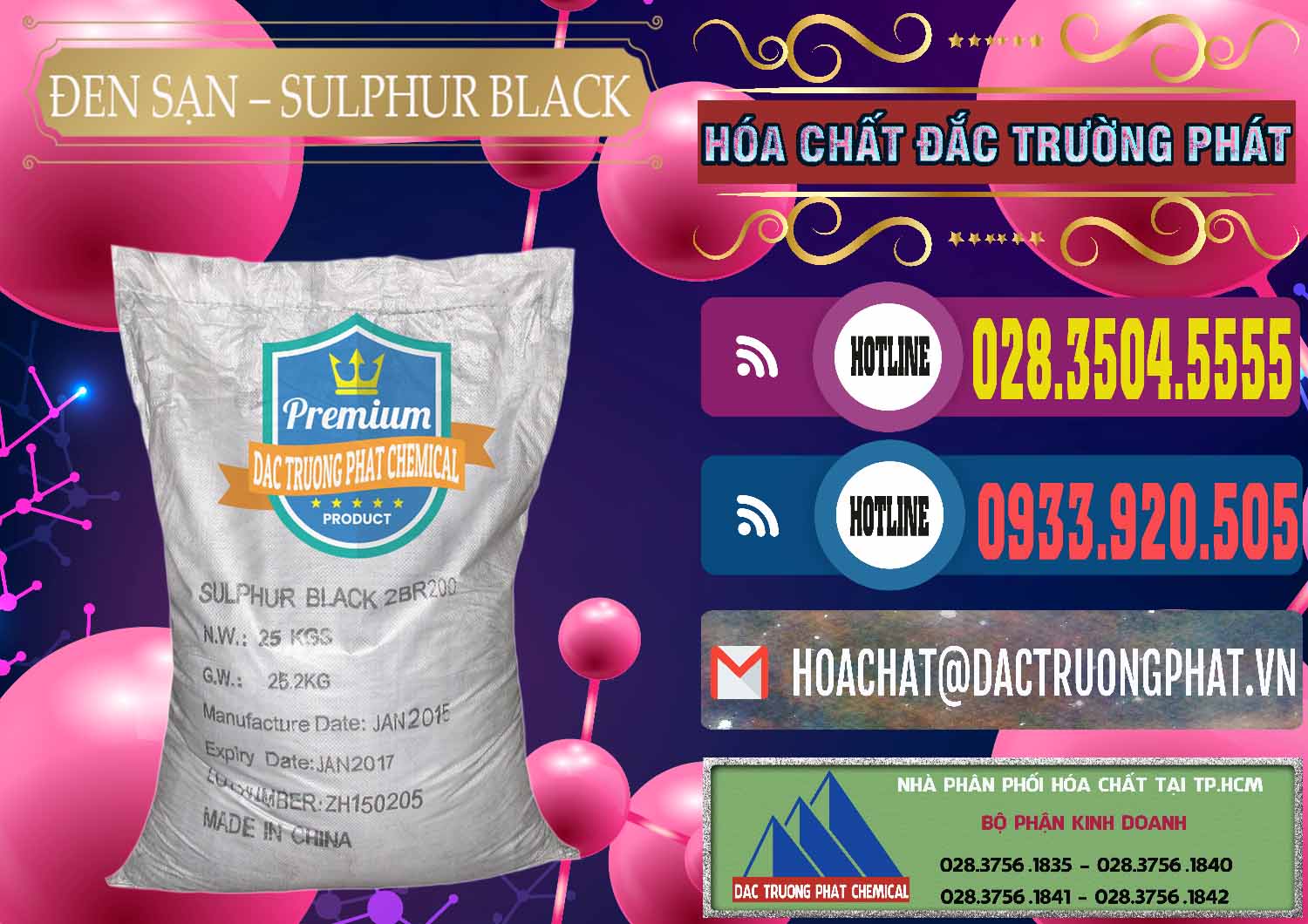 Cty chuyên cung ứng _ bán Đen Sạn – Sulphur Black Trung Quốc China - 0062 - Cty cung cấp - nhập khẩu hóa chất tại TP.HCM - muabanhoachat.com.vn