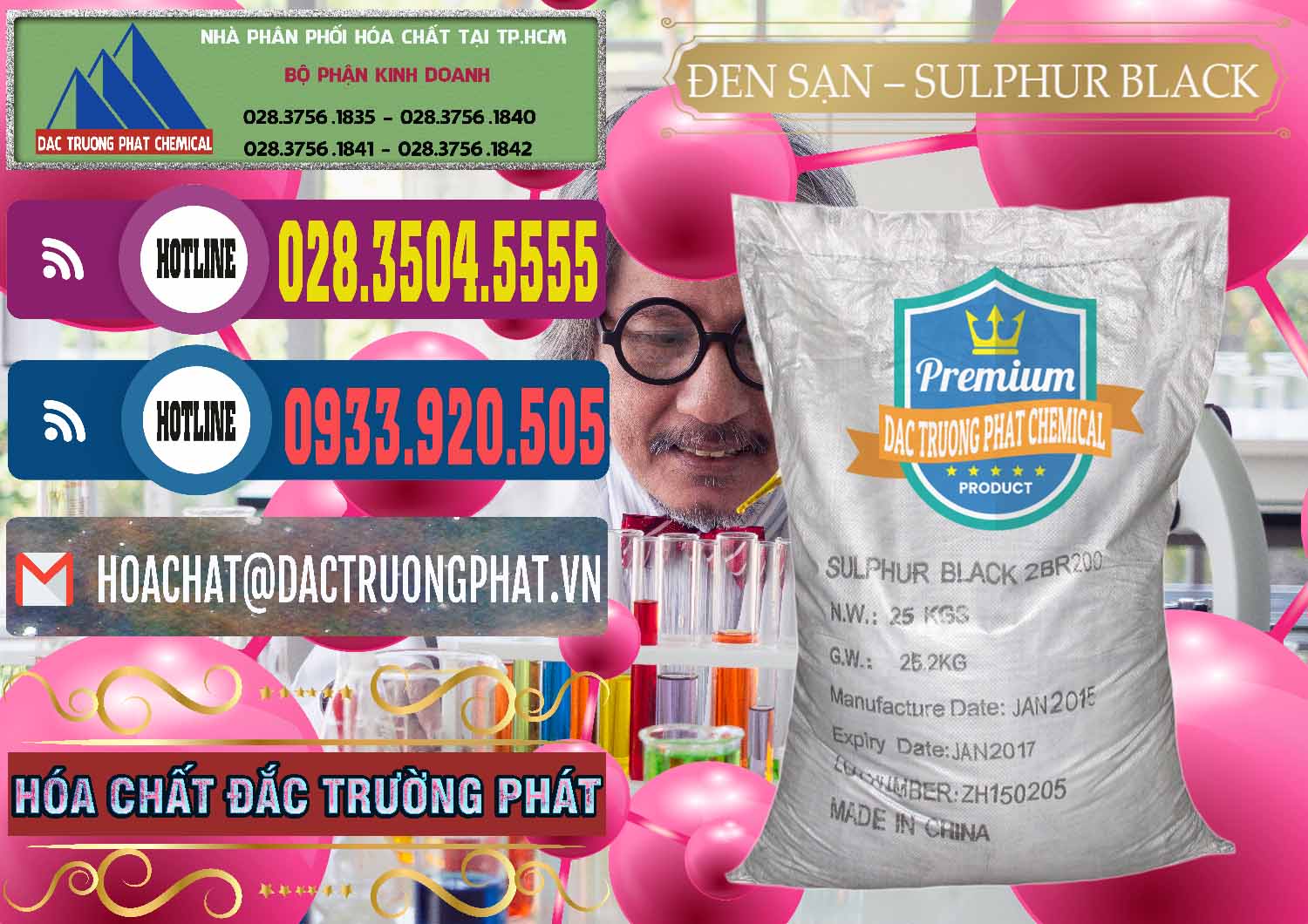 Nơi chuyên phân phối ( bán ) Đen Sạn – Sulphur Black Trung Quốc China - 0062 - Cty chuyên nhập khẩu ( cung cấp ) hóa chất tại TP.HCM - muabanhoachat.com.vn
