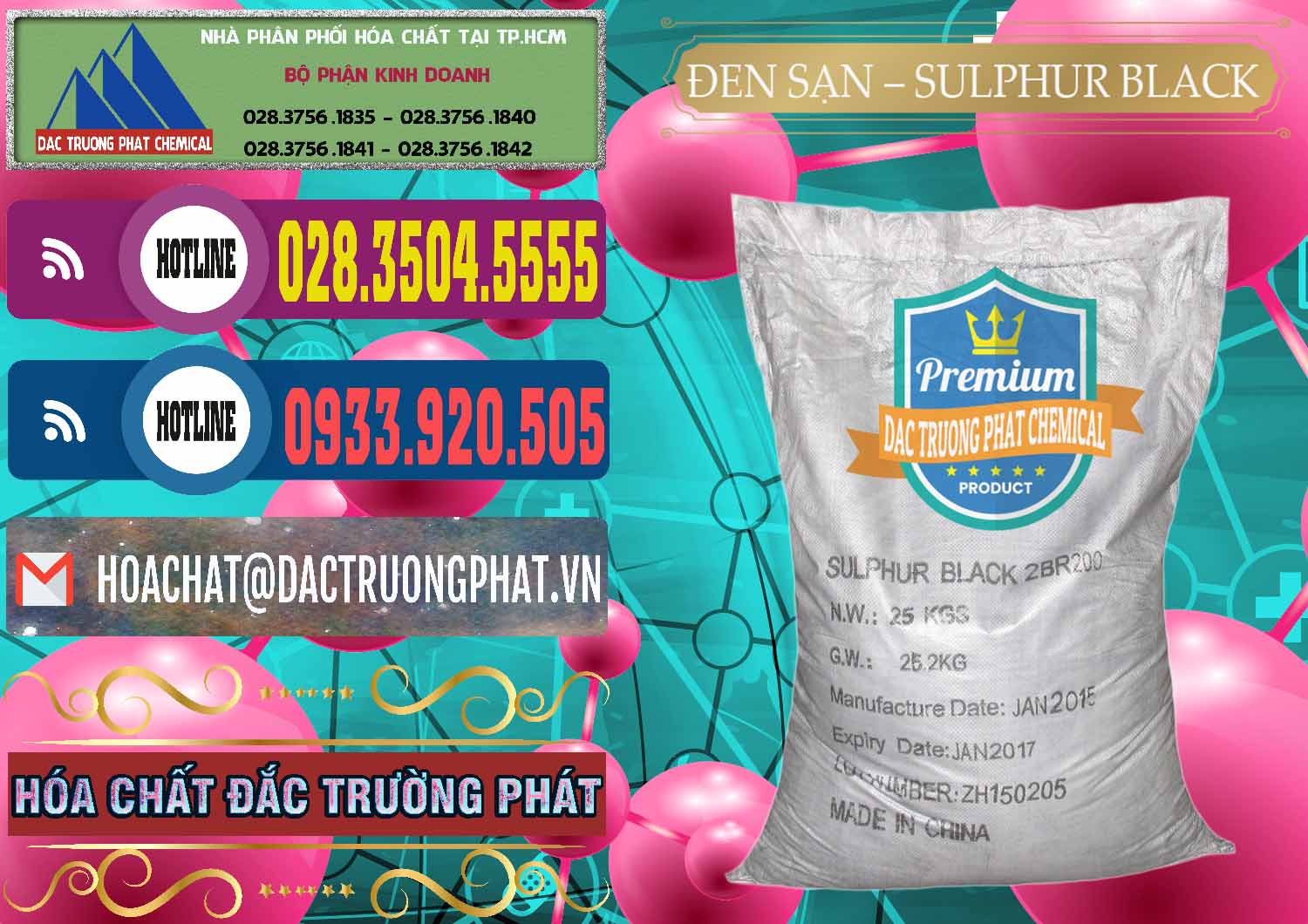 Đơn vị cung cấp - bán Đen Sạn – Sulphur Black Trung Quốc China - 0062 - Cty chuyên cung cấp _ bán hóa chất tại TP.HCM - muabanhoachat.com.vn