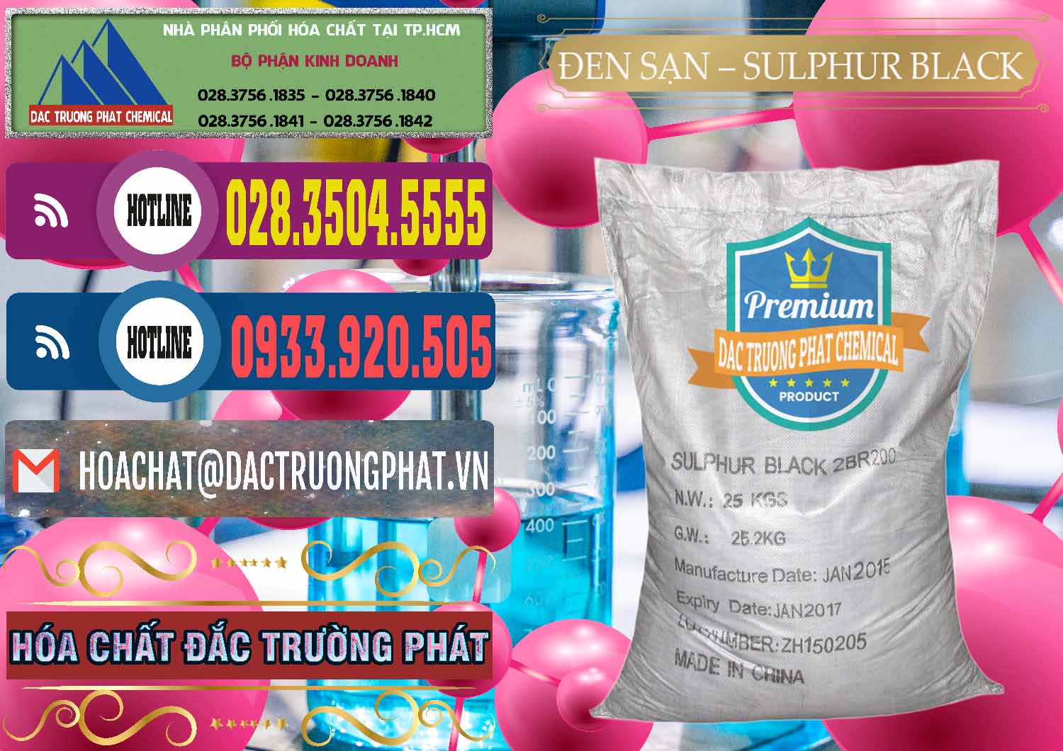 Chuyên kinh doanh ( bán ) Đen Sạn – Sulphur Black Trung Quốc China - 0062 - Nơi chuyên cung ứng & phân phối hóa chất tại TP.HCM - muabanhoachat.com.vn
