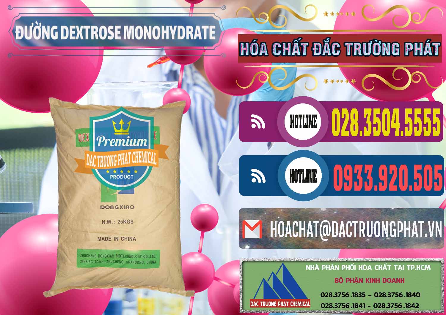 Công ty cung cấp và bán Đường Dextrose Monohydrate Food Grade Dongxiao Trung Quốc China - 0063 - Cty cung ứng & phân phối hóa chất tại TP.HCM - muabanhoachat.com.vn